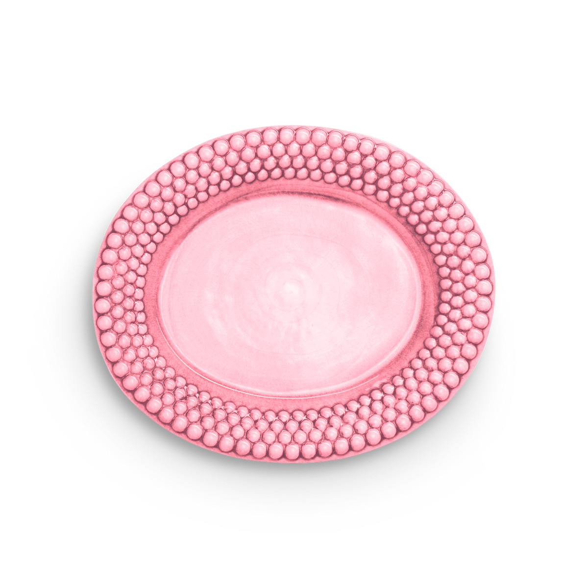 Bubbles uppläggningsfat 35 x 30 cm Rosa
