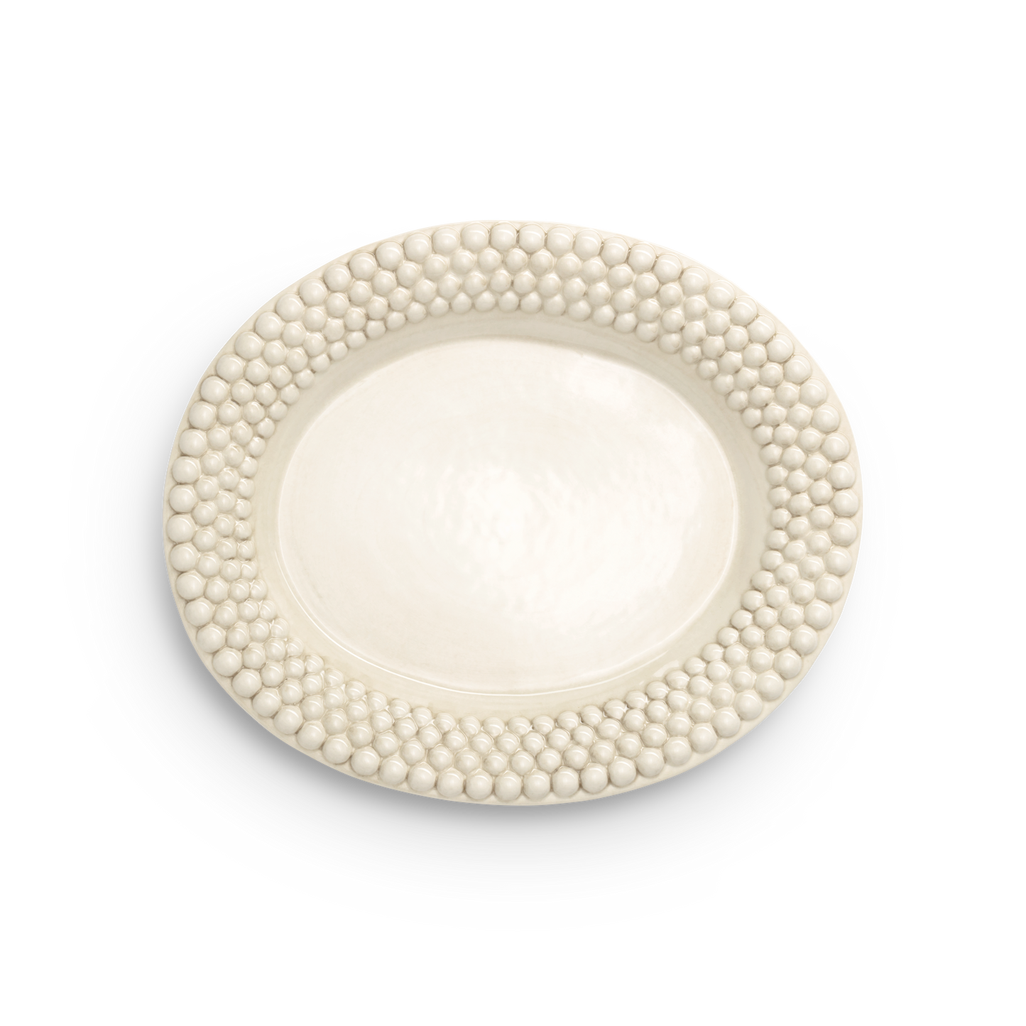Bubbles Platter 35 x 30 cm Sand