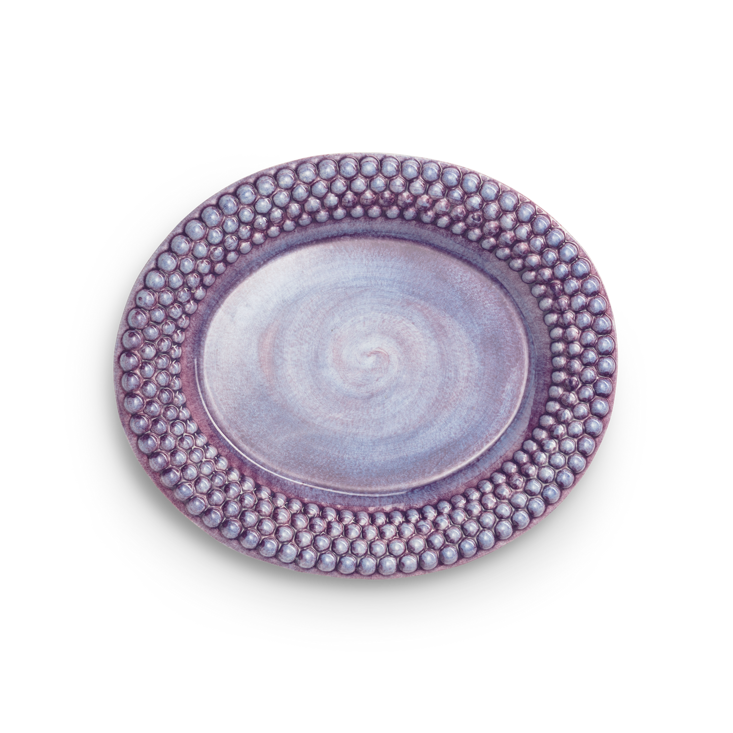 Bubbles Platter 35 x 30 cm Purple