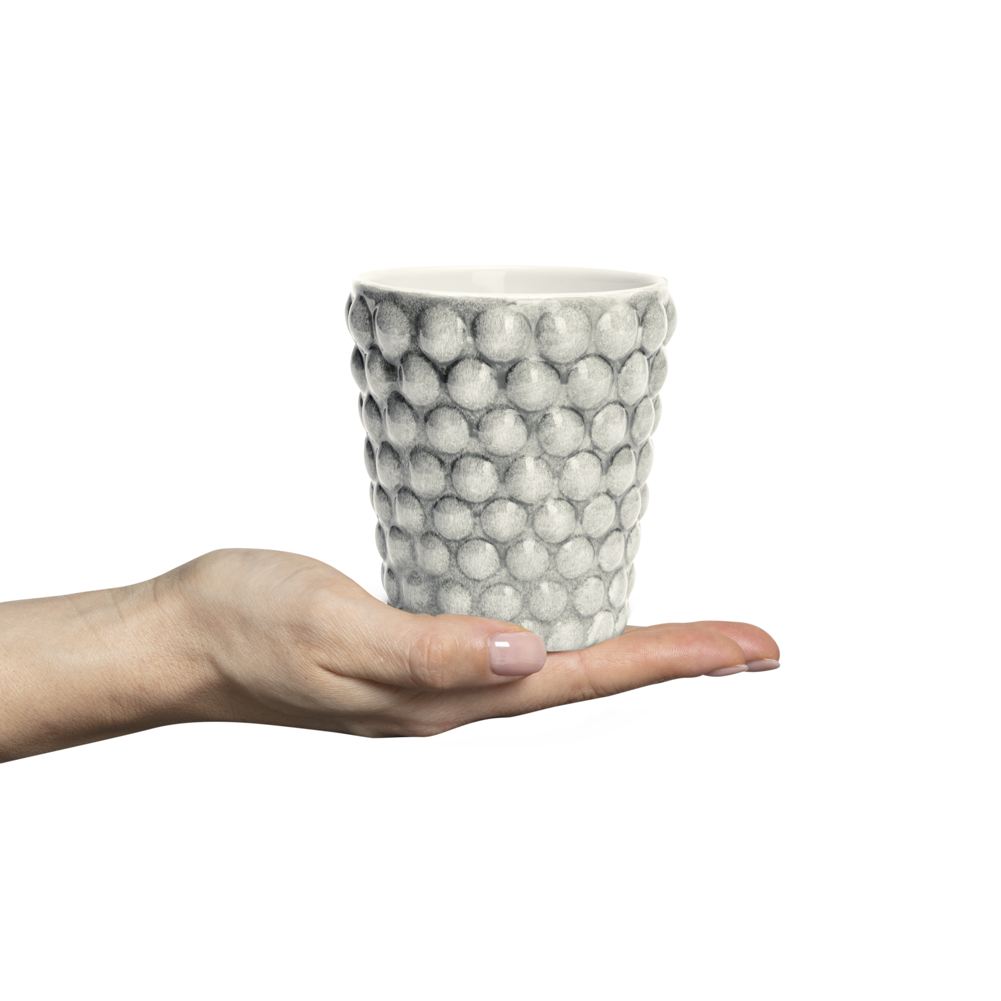 Bubbles Mug 30 cl Grey