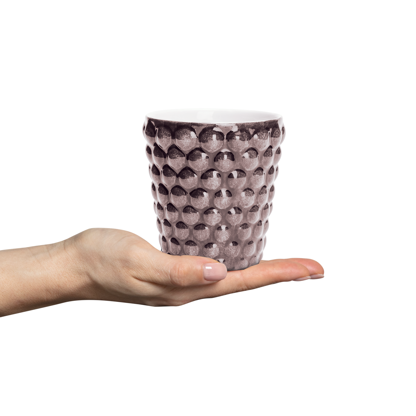 Bubbles Mug 30 cl Plum
