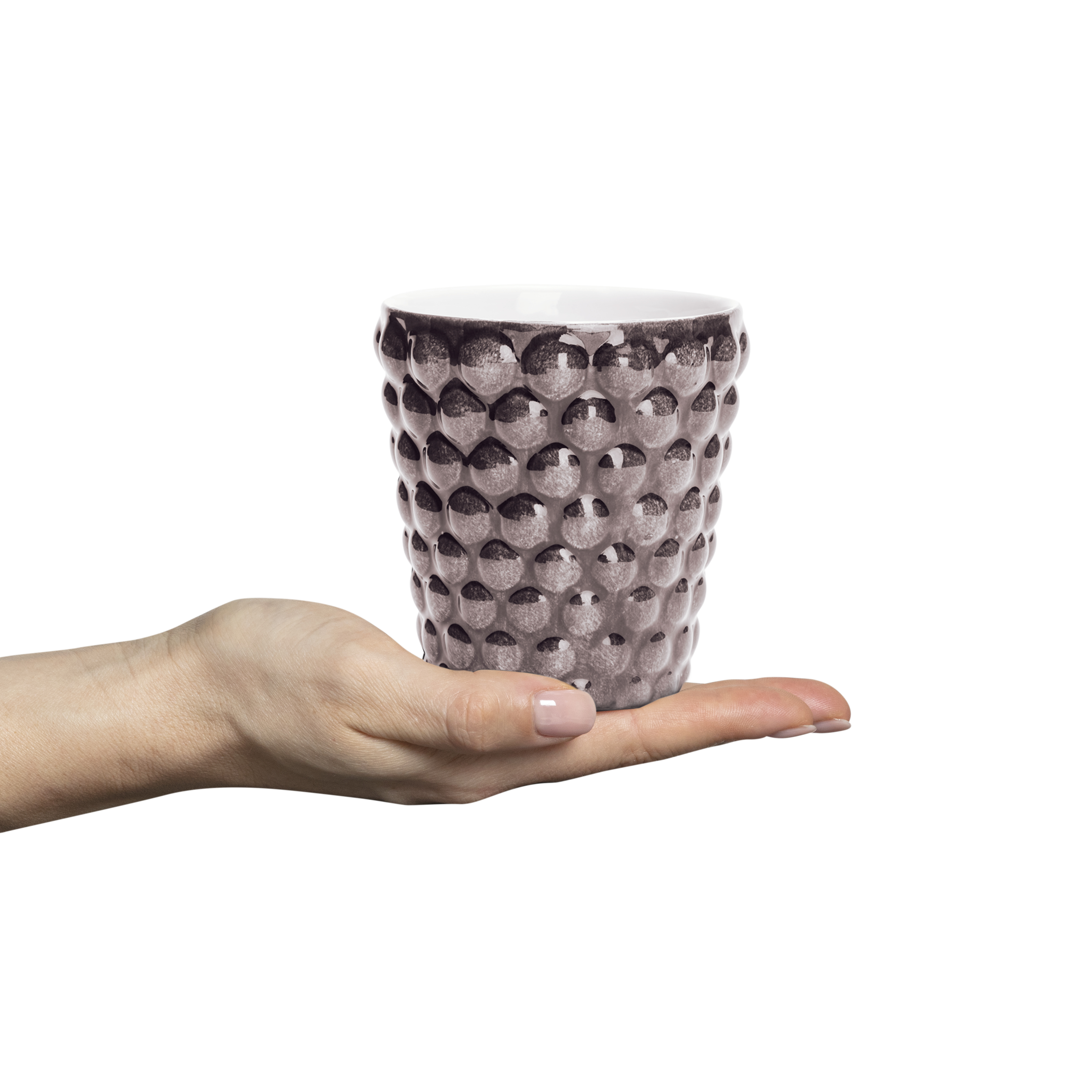 Bubbles Mug 30 cl Plum