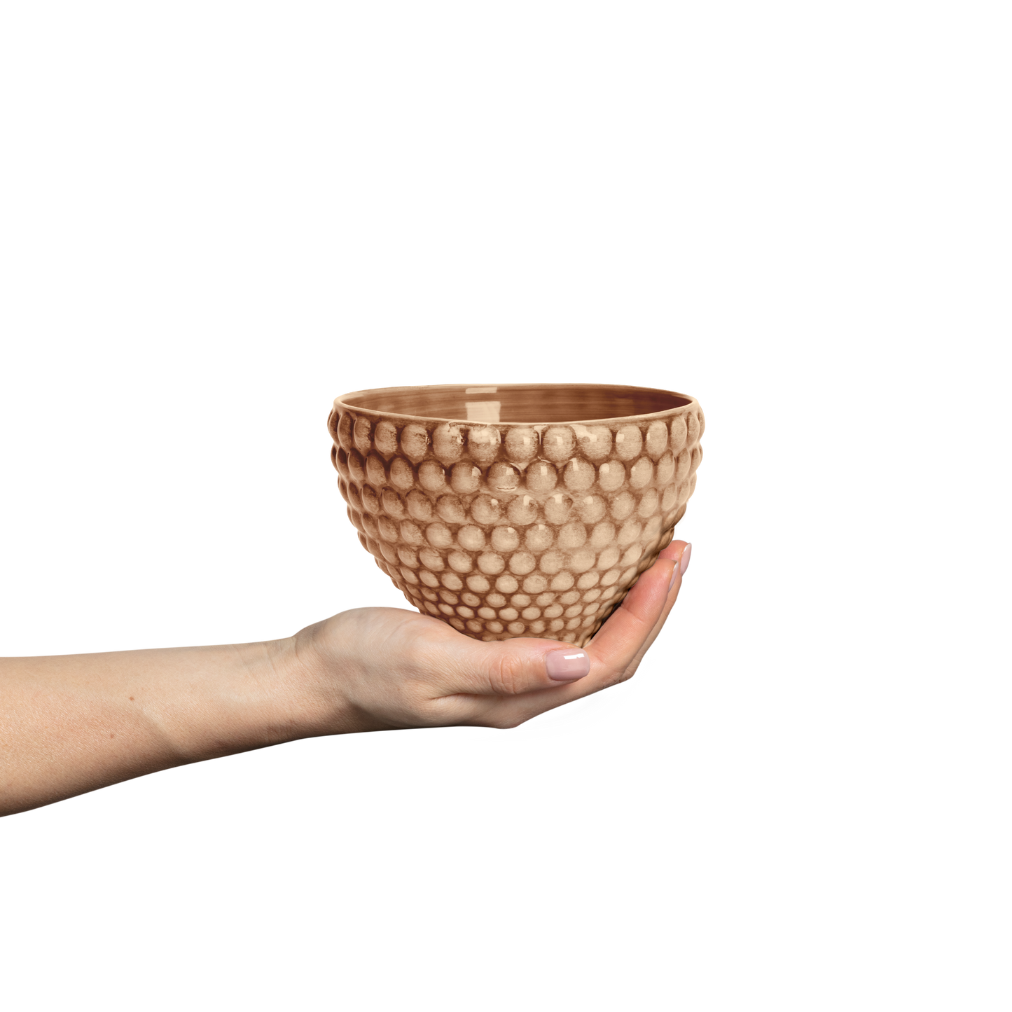 Bubbles Bowl 13 cm / 60 cl Cinnamon