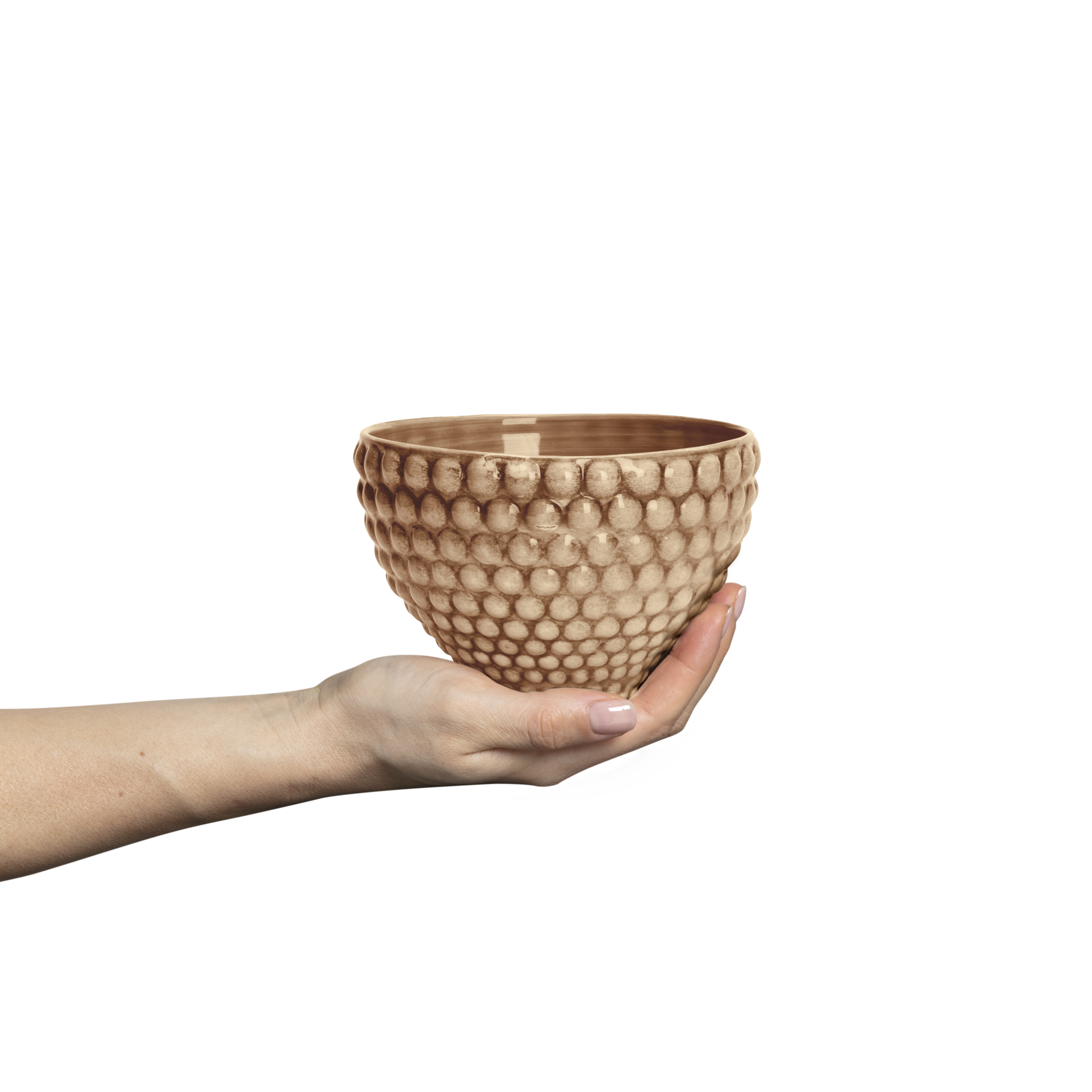 Bubbles Bowl 13 cm / 60 cl Cinnamon