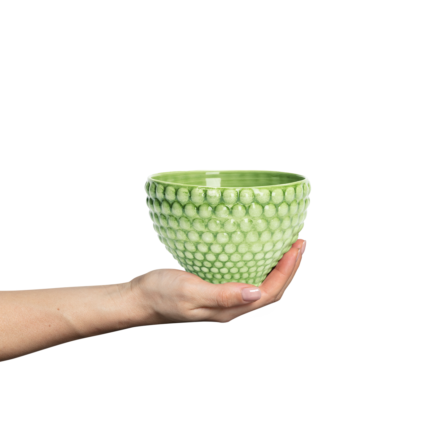 Bubbles Bowl 13 cm / 60 cl Green