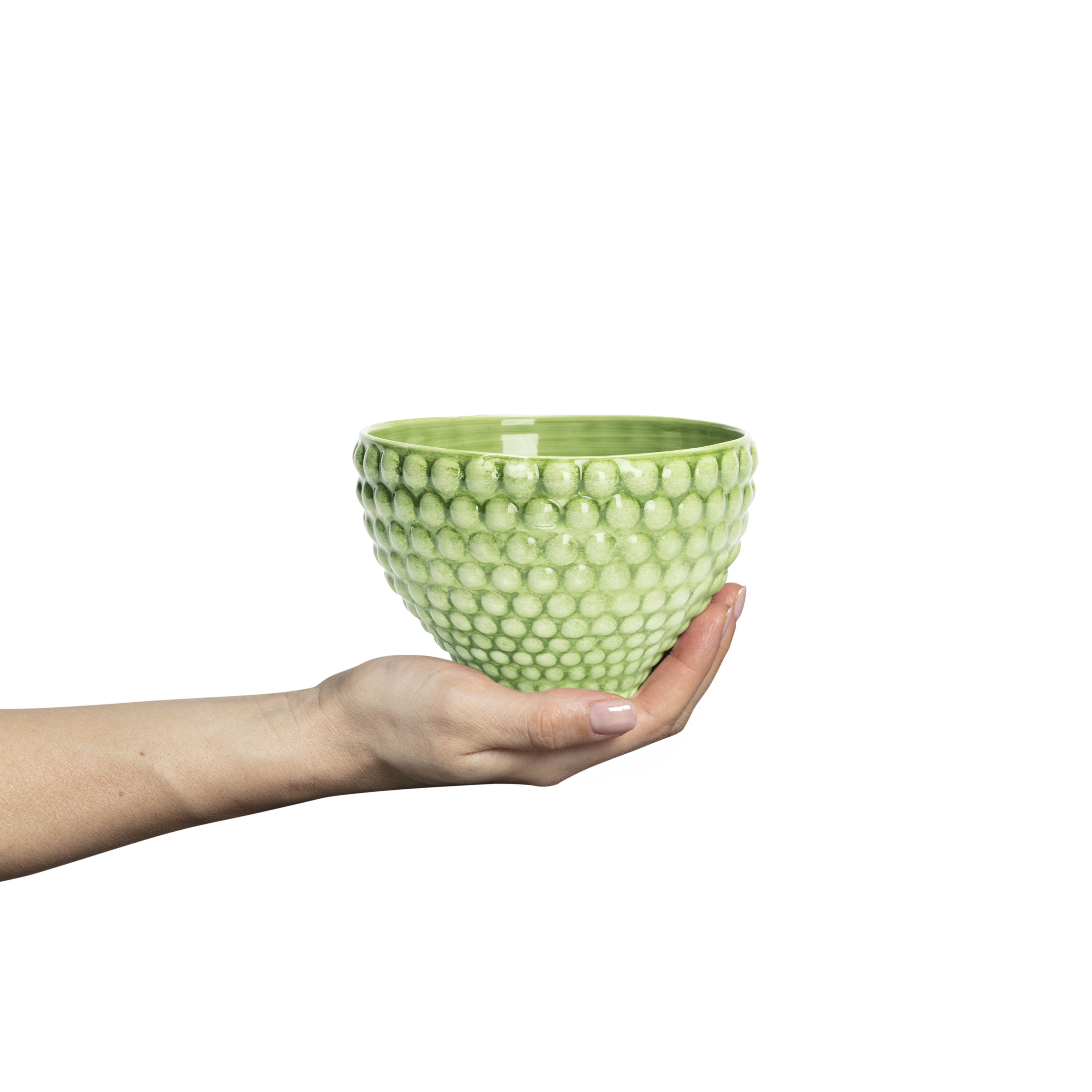 Bubbles Bowl 13 cm / 60 cl Green
