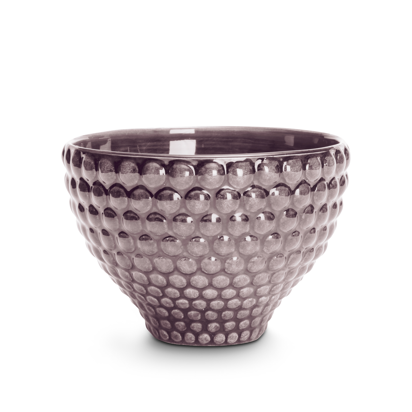 Bubbles Bowl 13 cm / 60 cl Plum