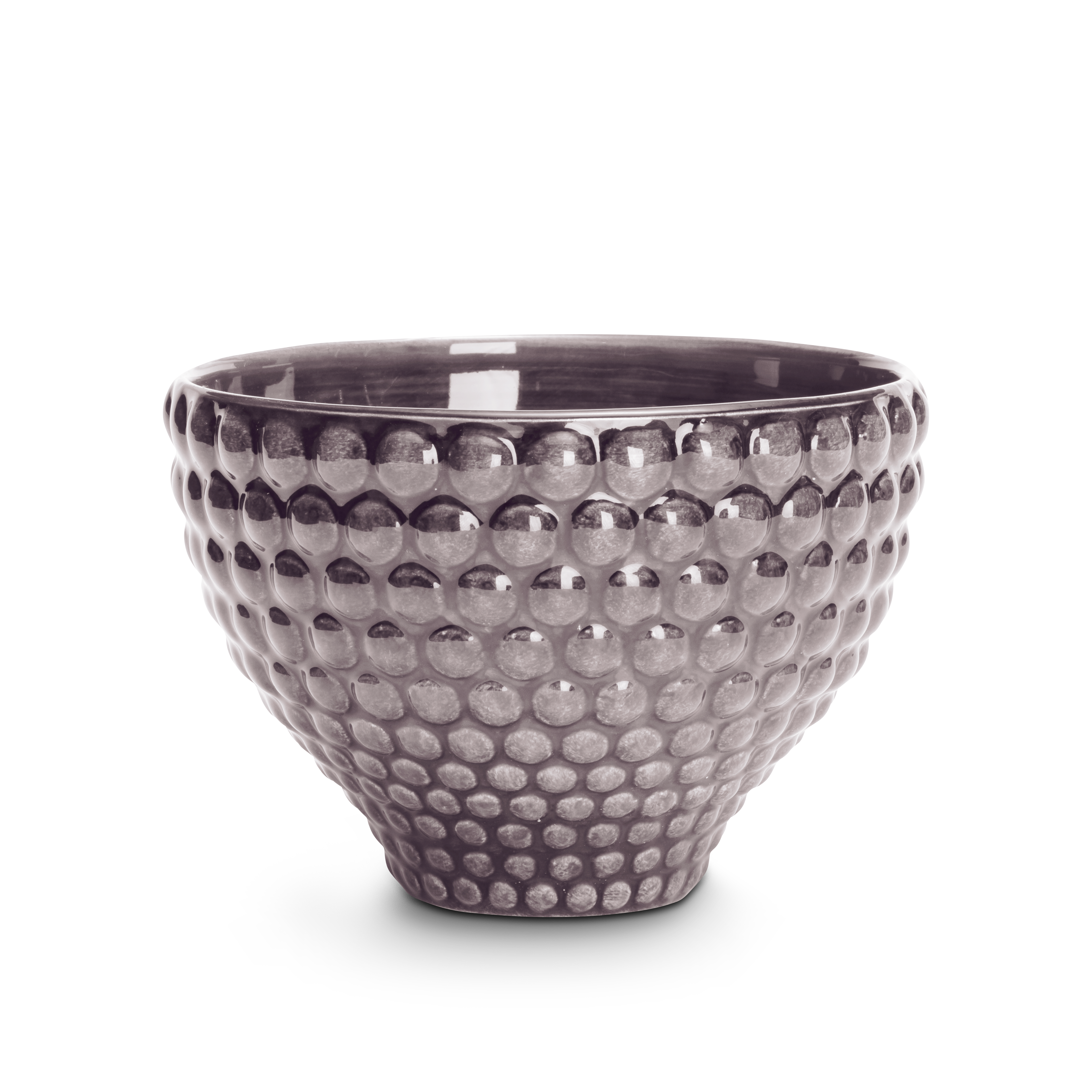 Bubbles Bowl 13 cm / 60 cl Plum
