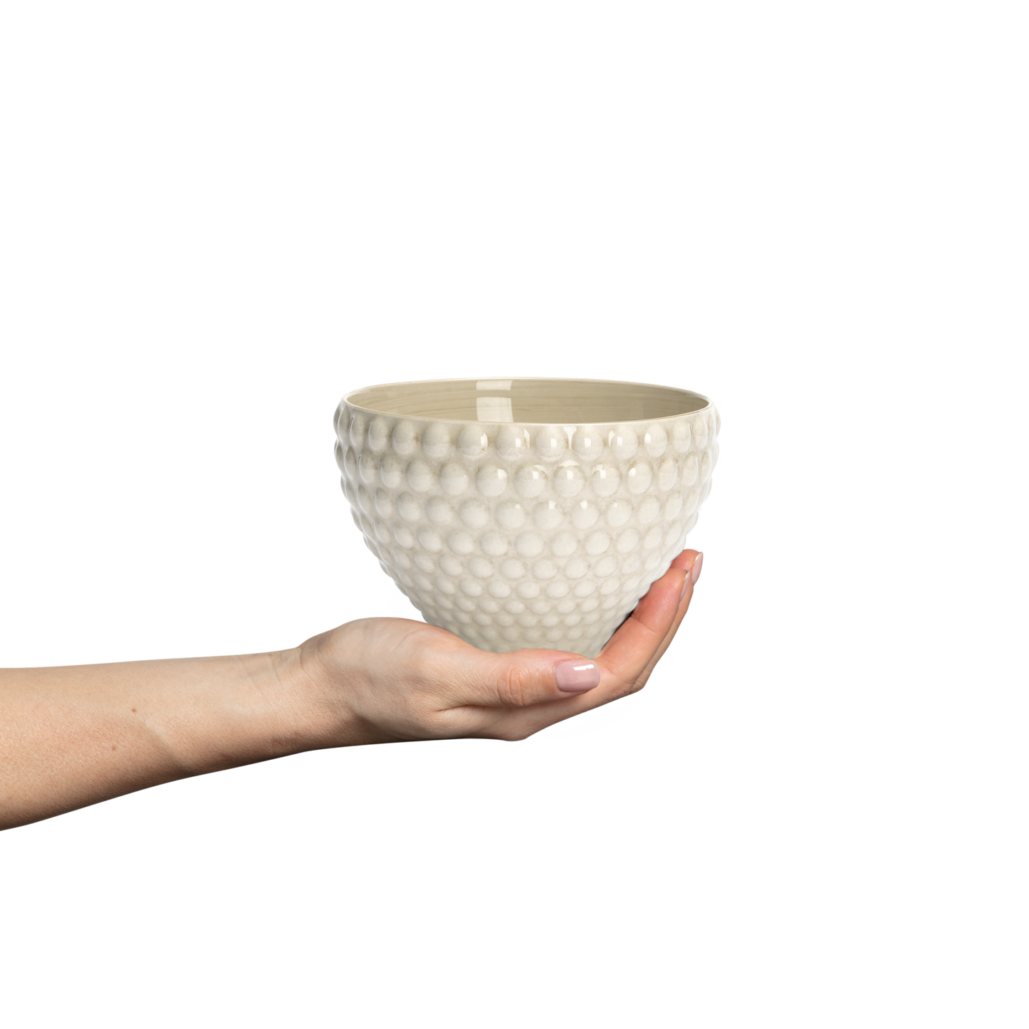 Bubbles Bowl 13 cm / 60 cl Sand