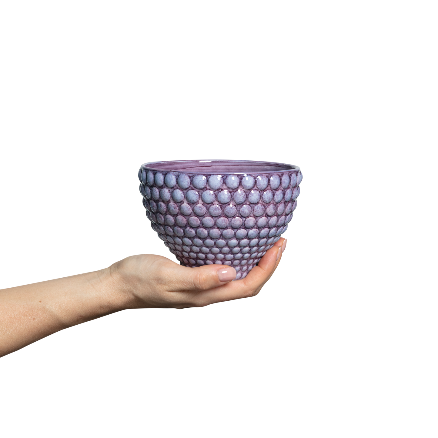 Bubbles Bowl 13 cm / 60 cl Purple