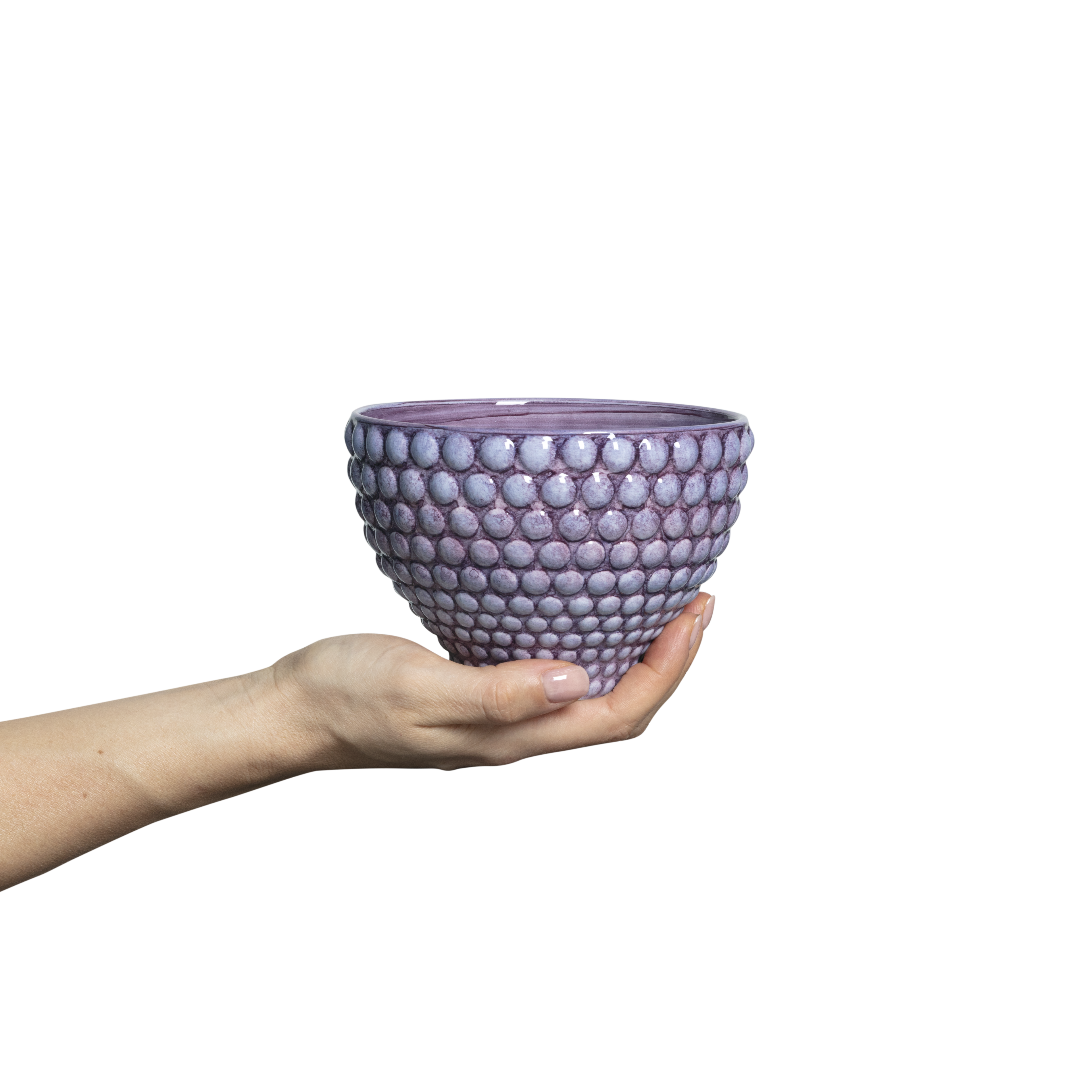 Bubbles Bowl 13 cm / 60 cl Purple