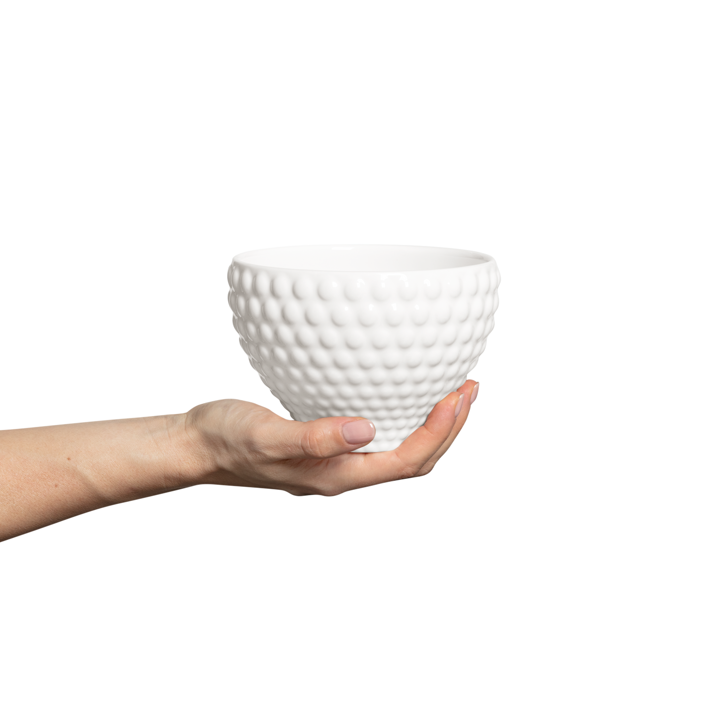Bubbles Bowl 13 cm / 60 cl White