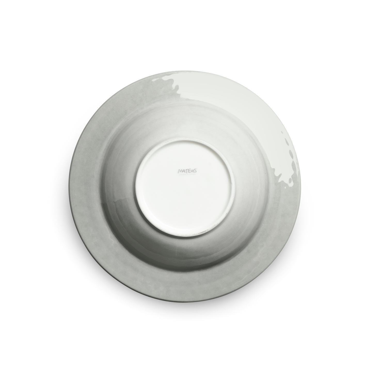Bubbles Soup Plate 25 cm / 60 cl Grey