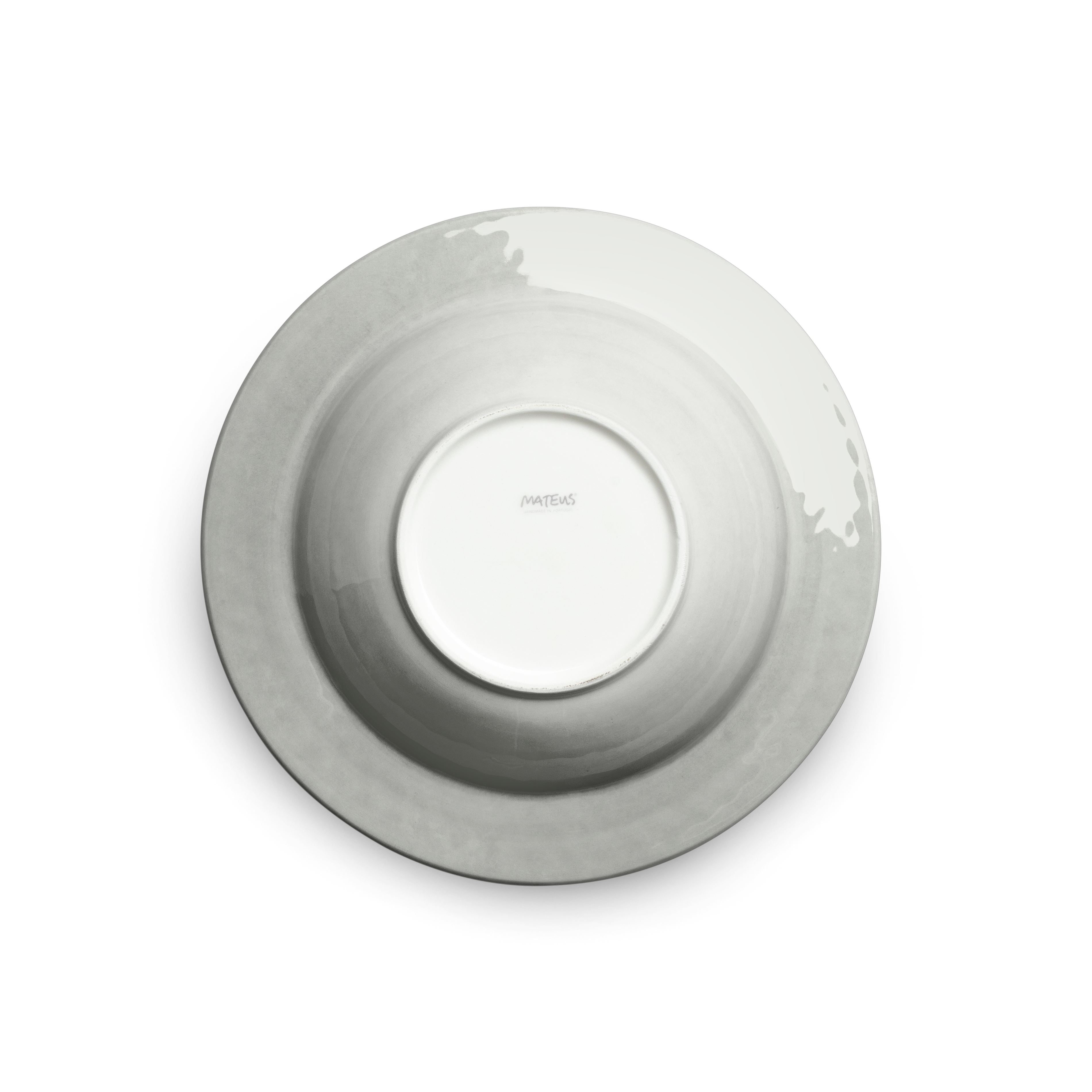 Bubbles Soup Plate 25 cm / 60 cl Grey