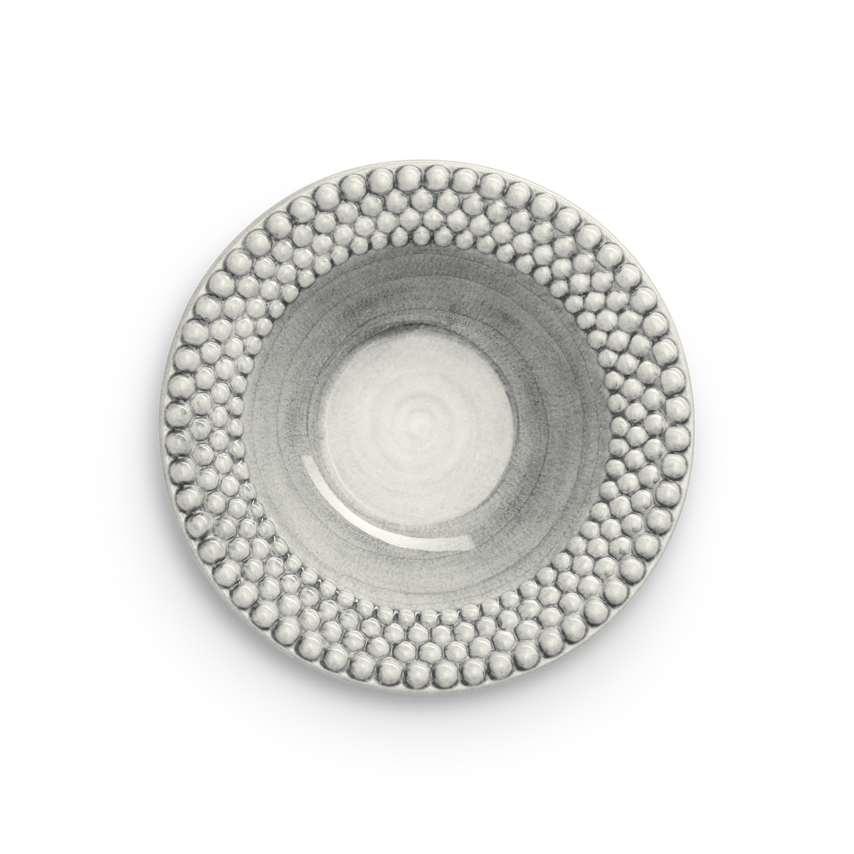 Bubbles Soup Plate 25 cm / 60 cl Grey