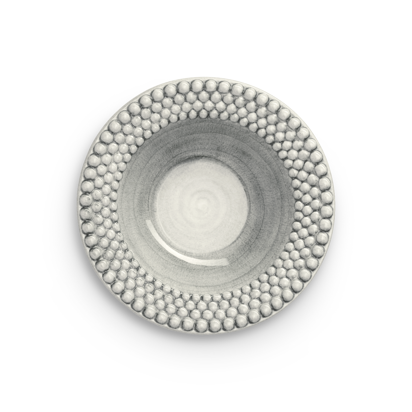 Bubbles Soup Plate 25 cm / 60 cl Grey