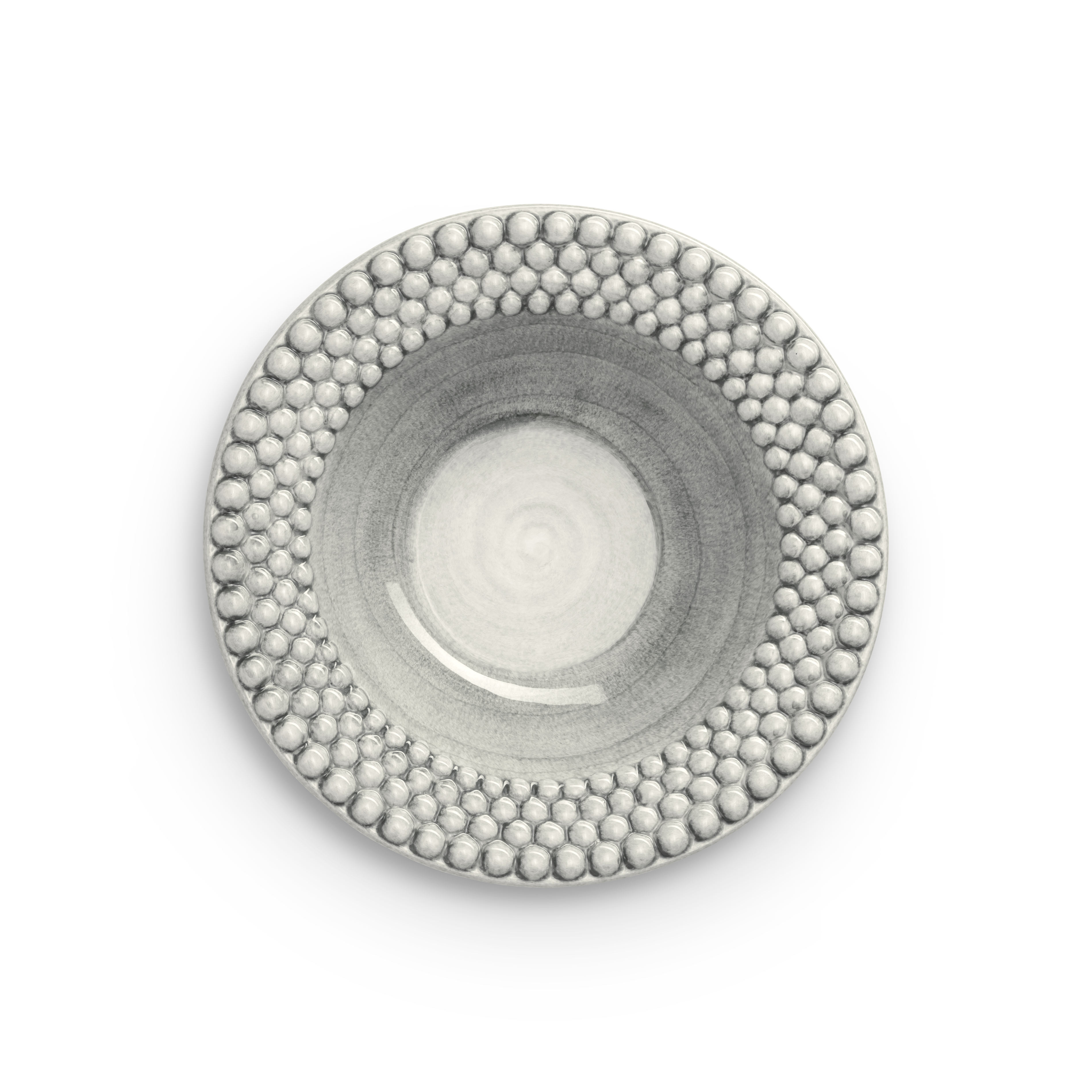 Bubbles Soup Plate 25 cm / 60 cl Grey