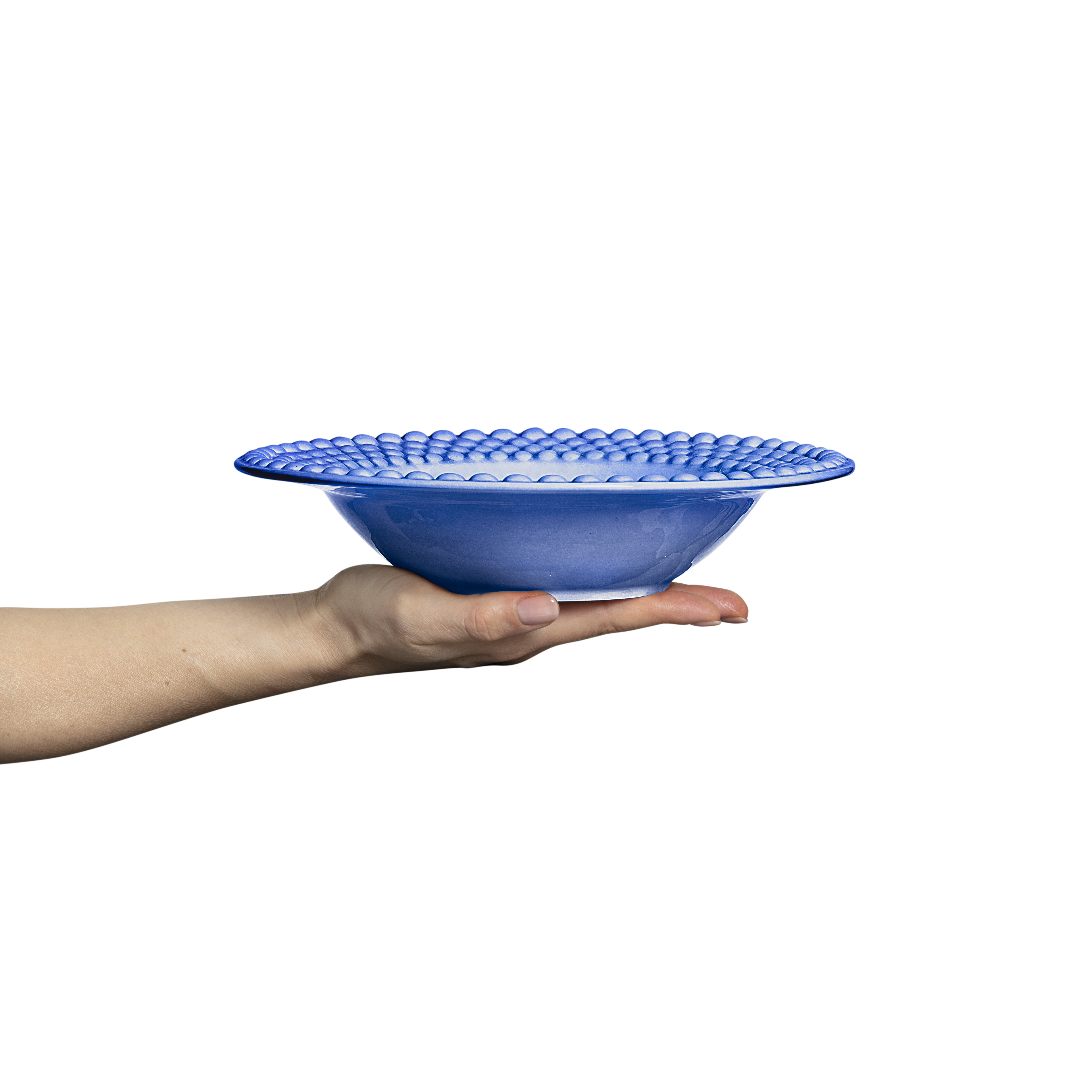 Bubbles Soup Plate 25 cm / 60 cl Light Blue
