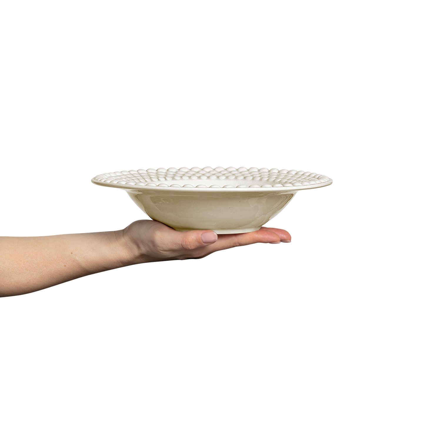 Bubbles Soup Plate 25 cm / 60 cl Sand
