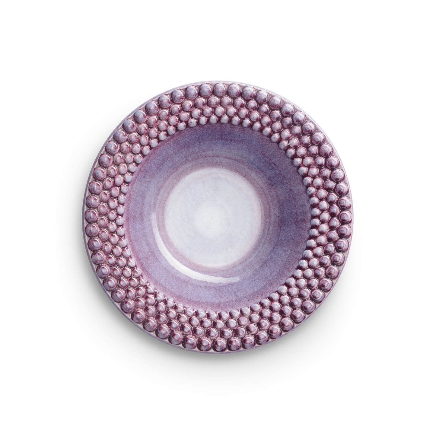 Bubbles Soup Plate 25 cm / 60 cl Purple