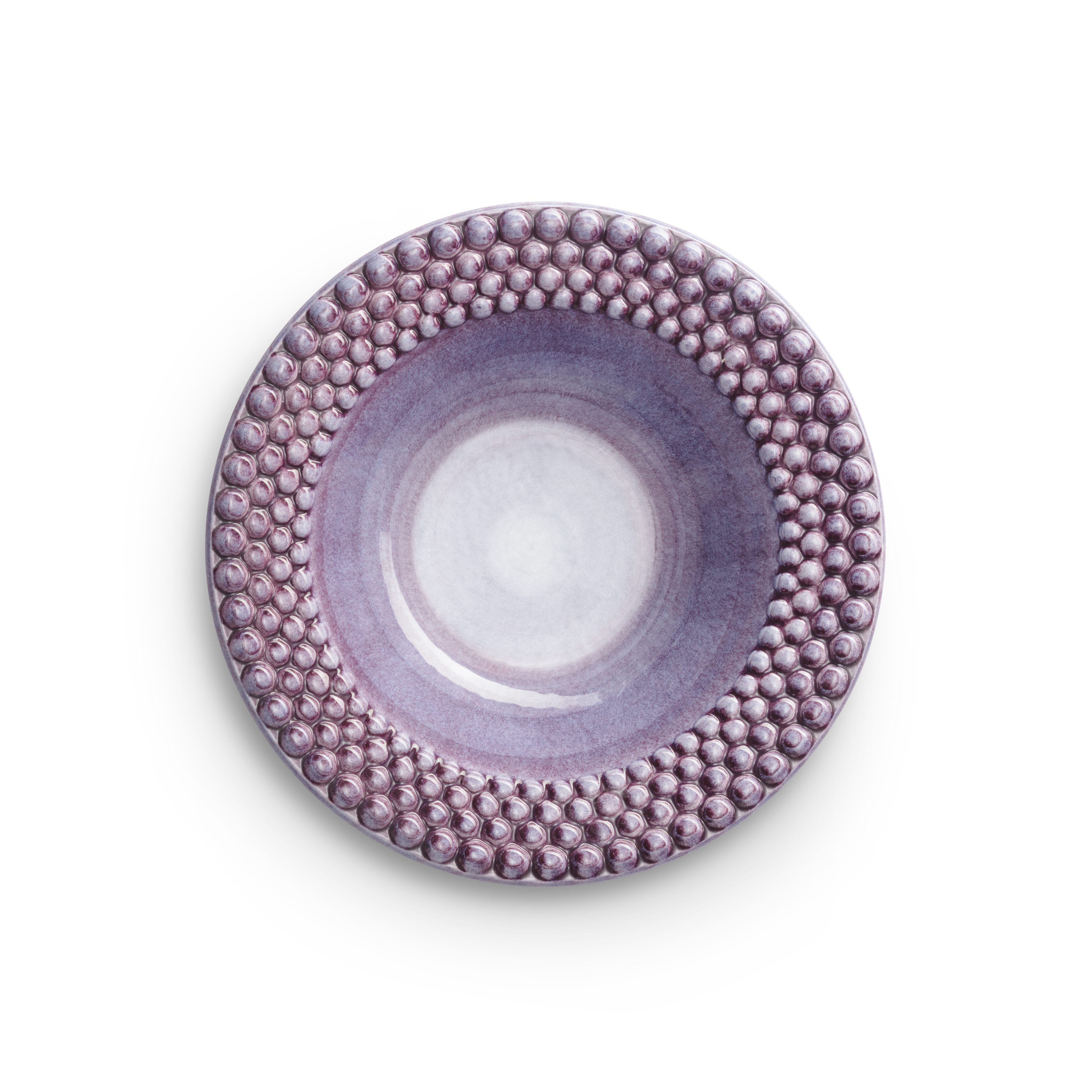 Bubbles Soup Plate 25 cm / 60 cl Purple