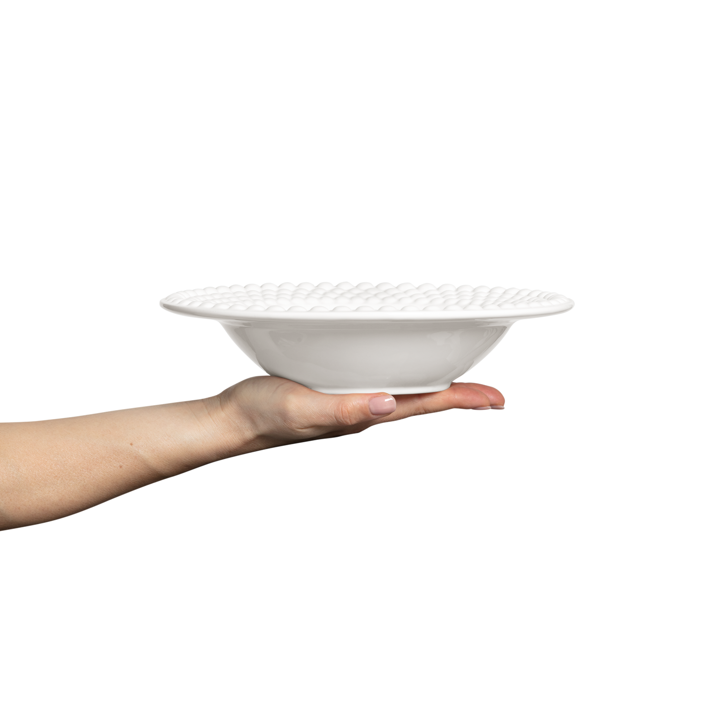 Bubbles Soup Plate 25 cm / 60 cl White