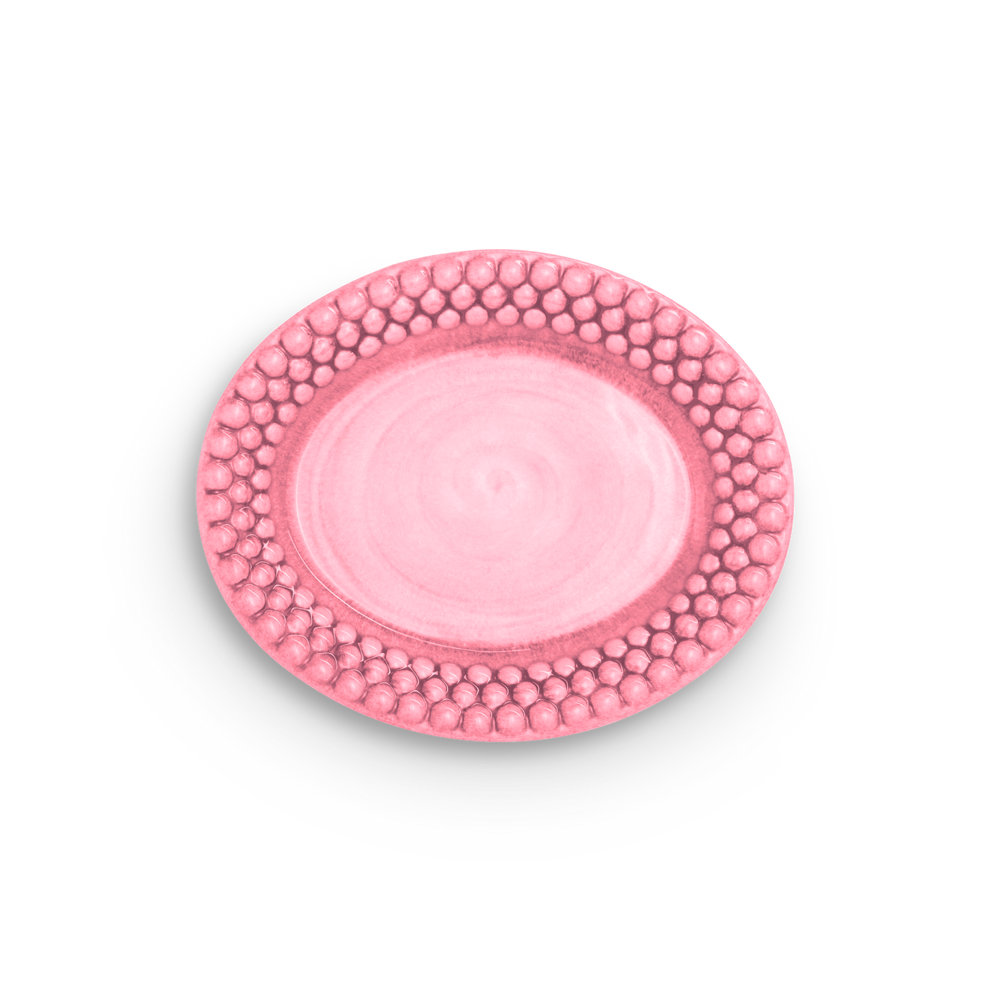 Bubbles Plate 20 x 16 cm Pink