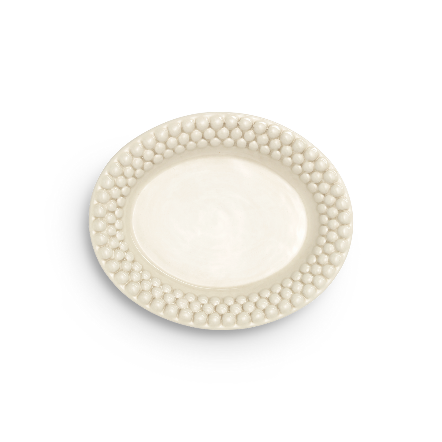 Bubbles Plate 20 x 16 cm Sand
