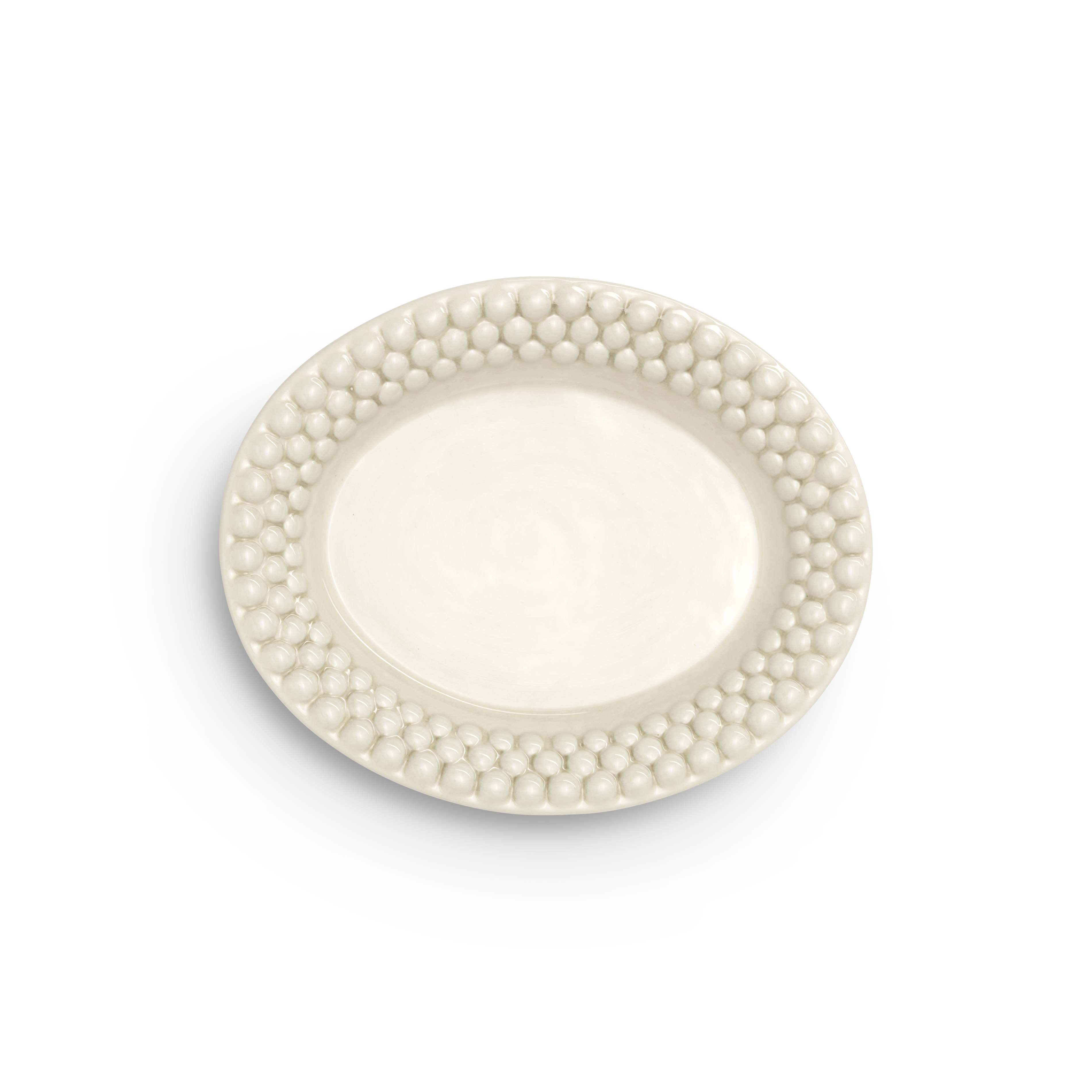 Bubbles Plate 20 x 16 cm Sand