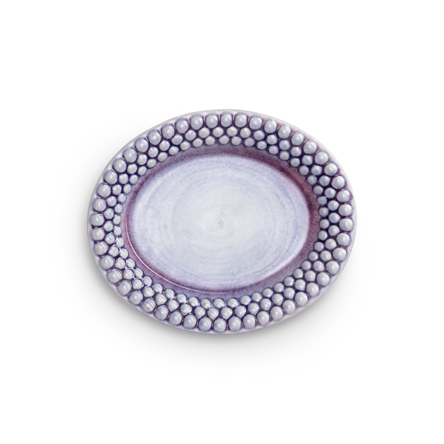 Bubbles Plate 20 x 16 cm Purple