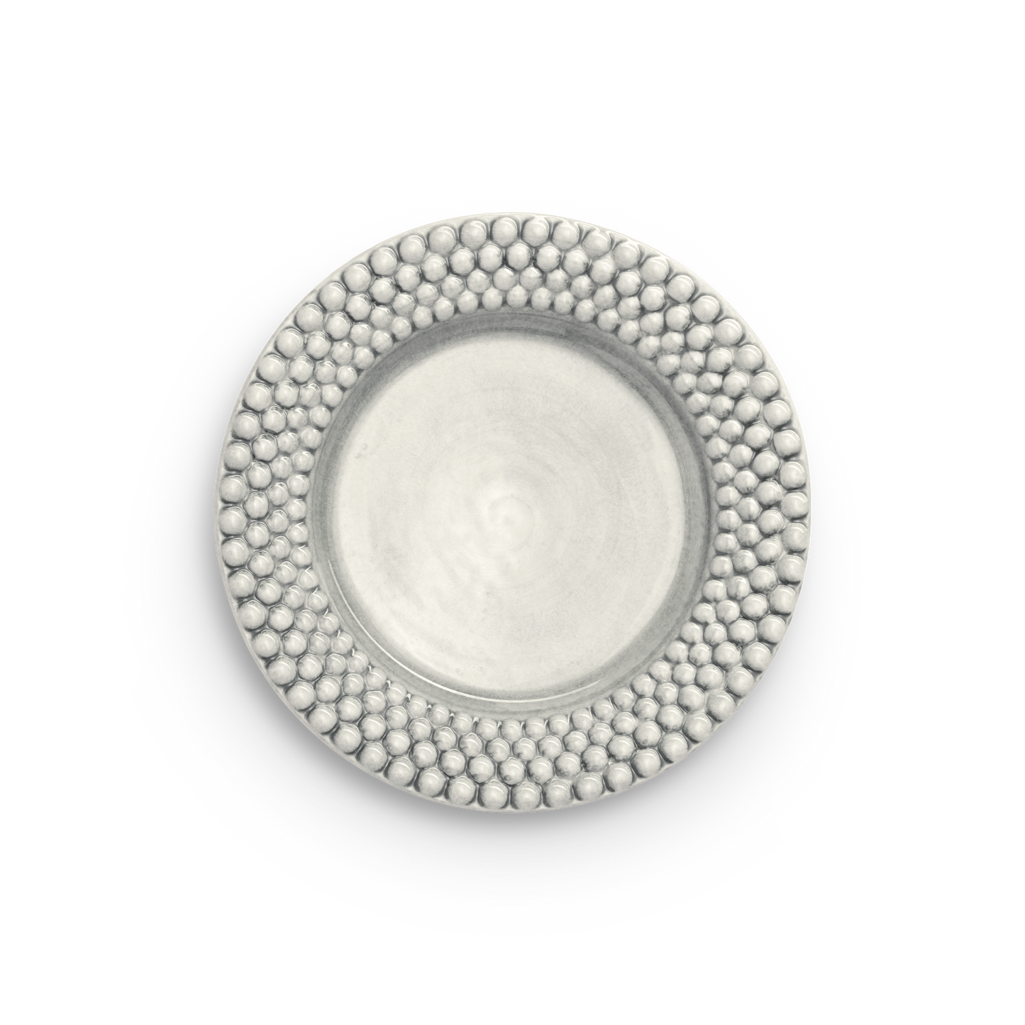 Bubbles Plate 28 cm Grey