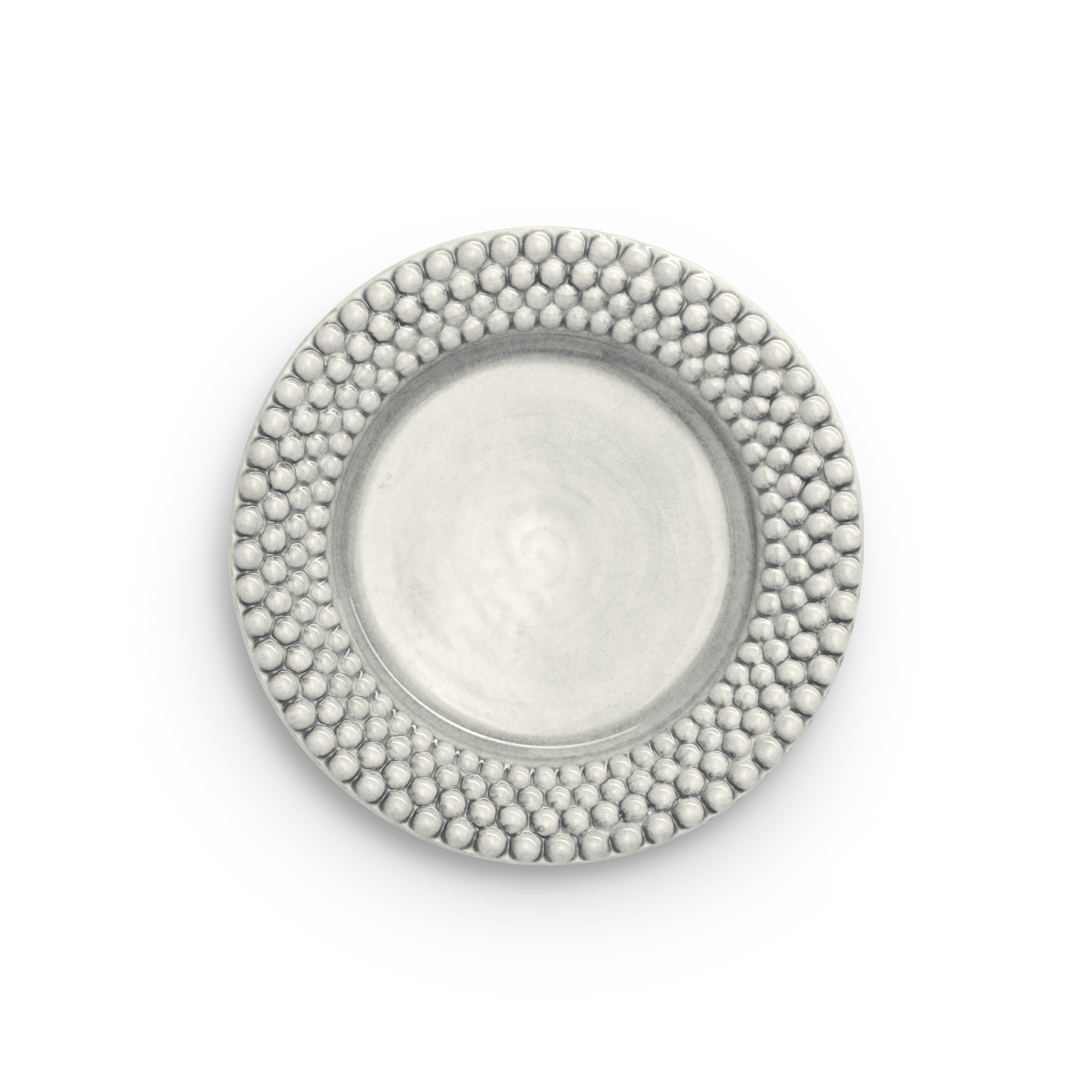 Bubbles Plate 28 cm Grey