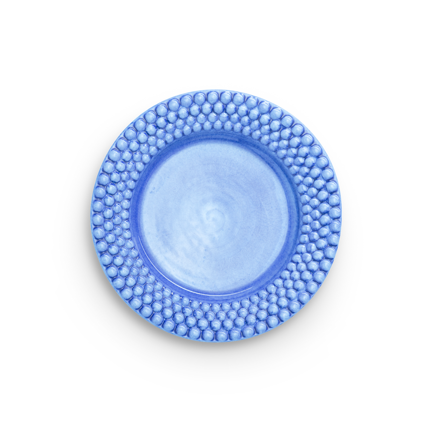 Bubbles Plate 28 cm Light Blue