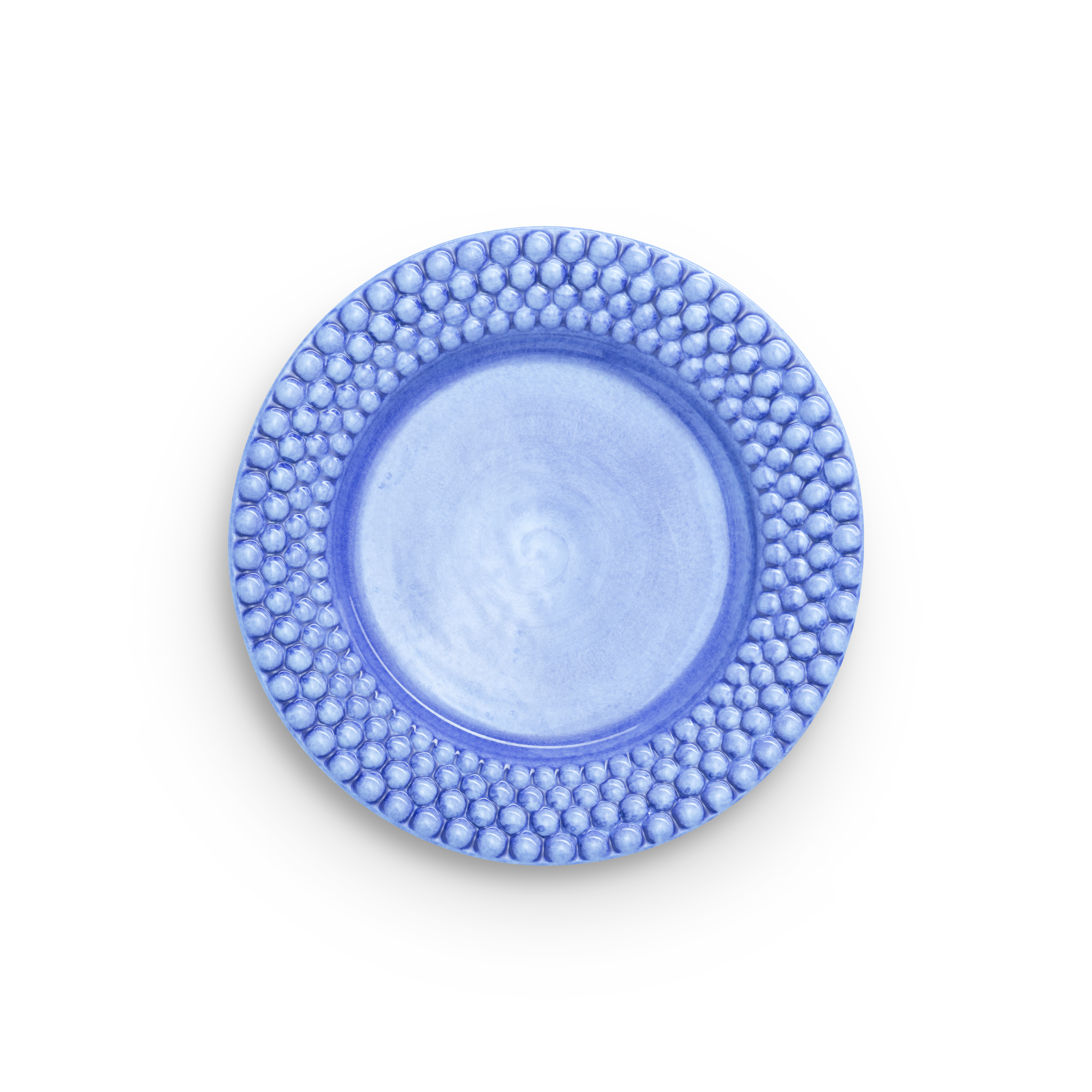 Bubbles Plate 28 cm Light Blue