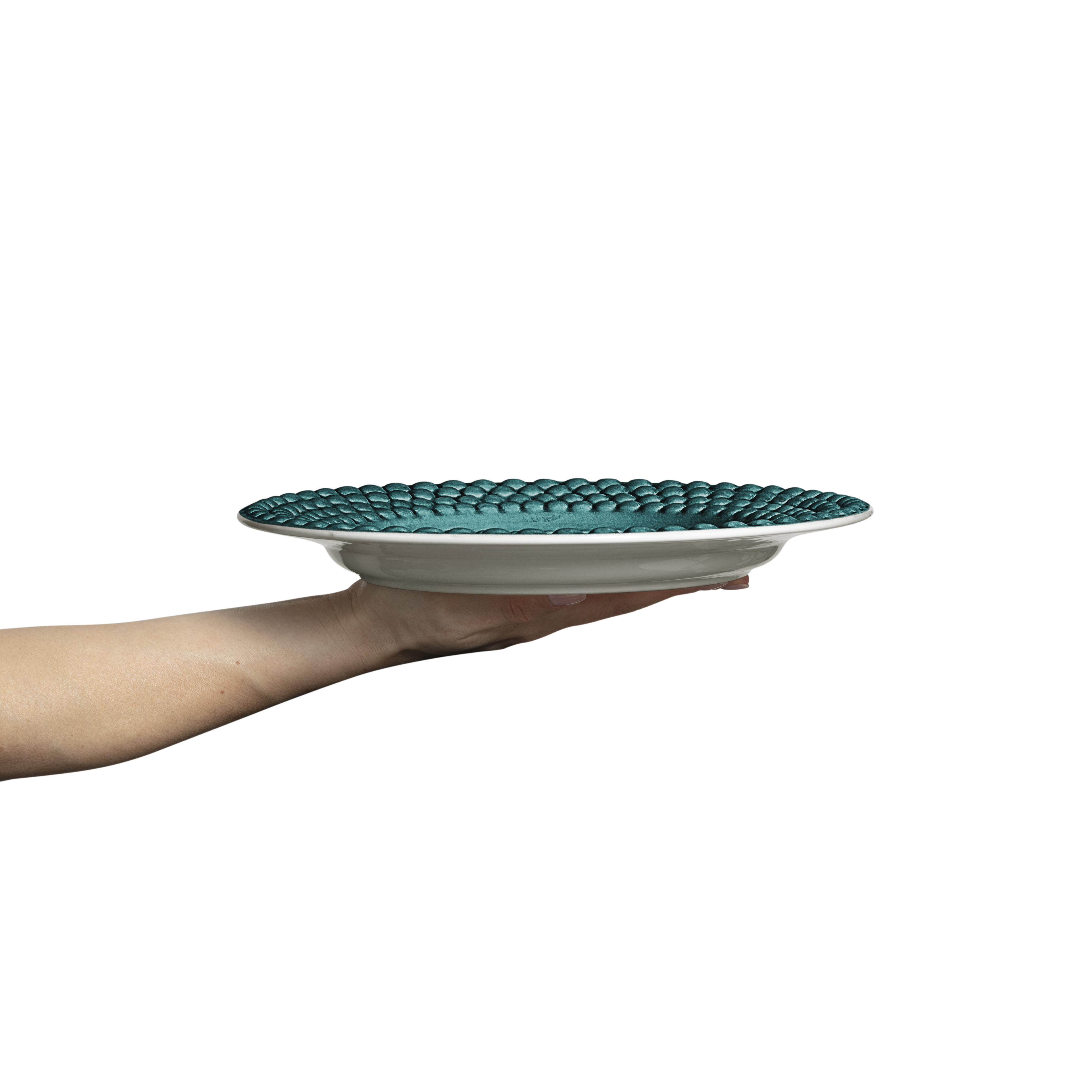 Bubbles Plate 28 cm Ocean