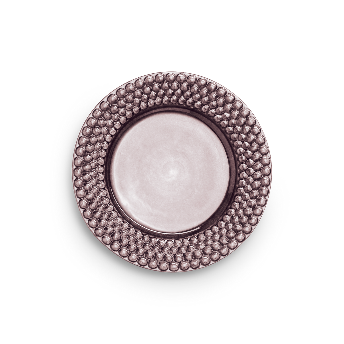 Bubbles Plate 28 cm Plum