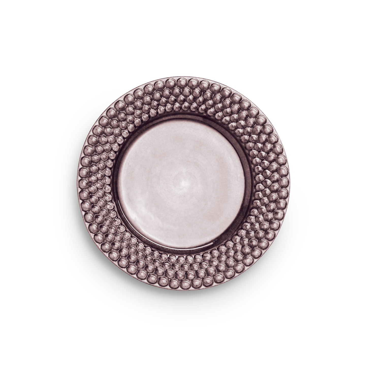 Bubbles Plate 28 cm Plum