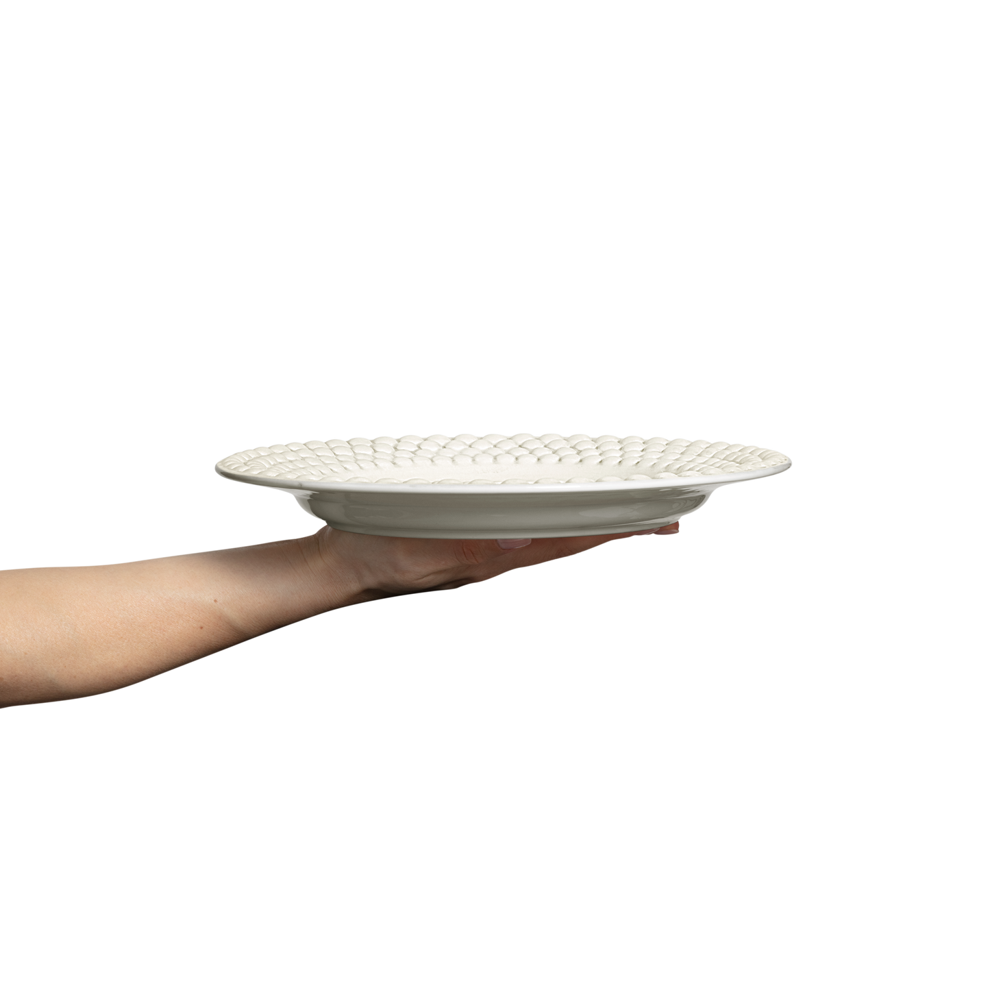 Bubbles Plate 28 cm Sand