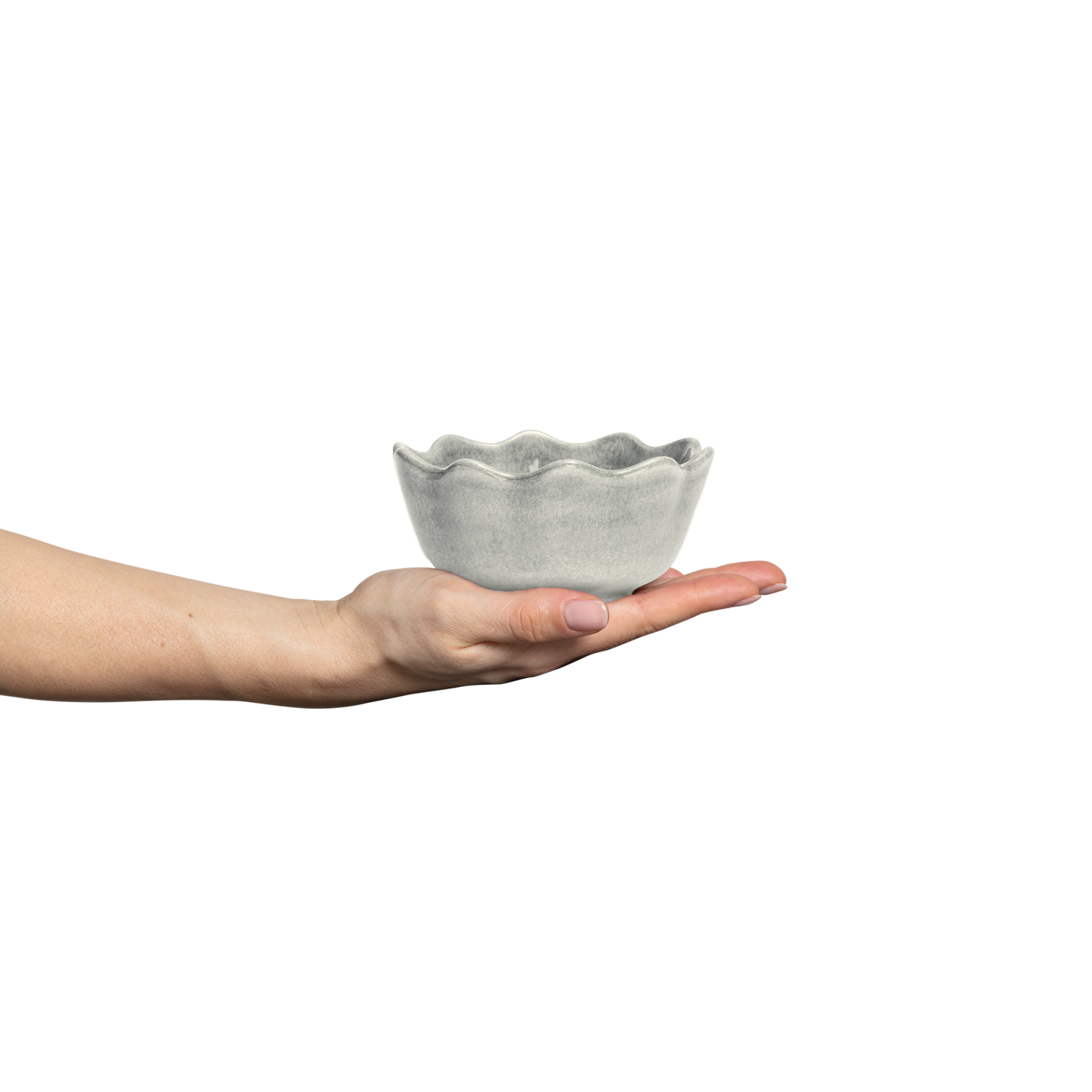 Oyster Bowl 13 cm / 30 cl Grey