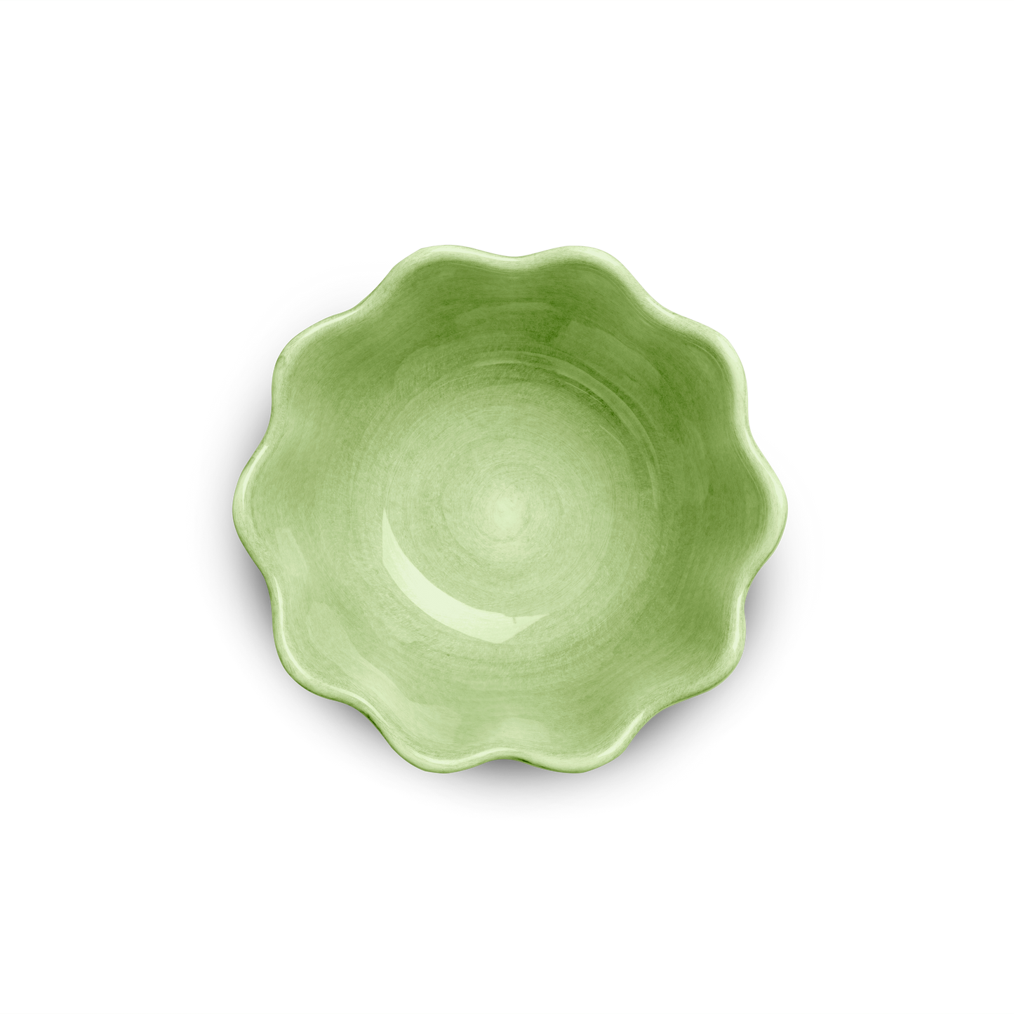 Oyster Bowl 13 cm / 30 cl Green