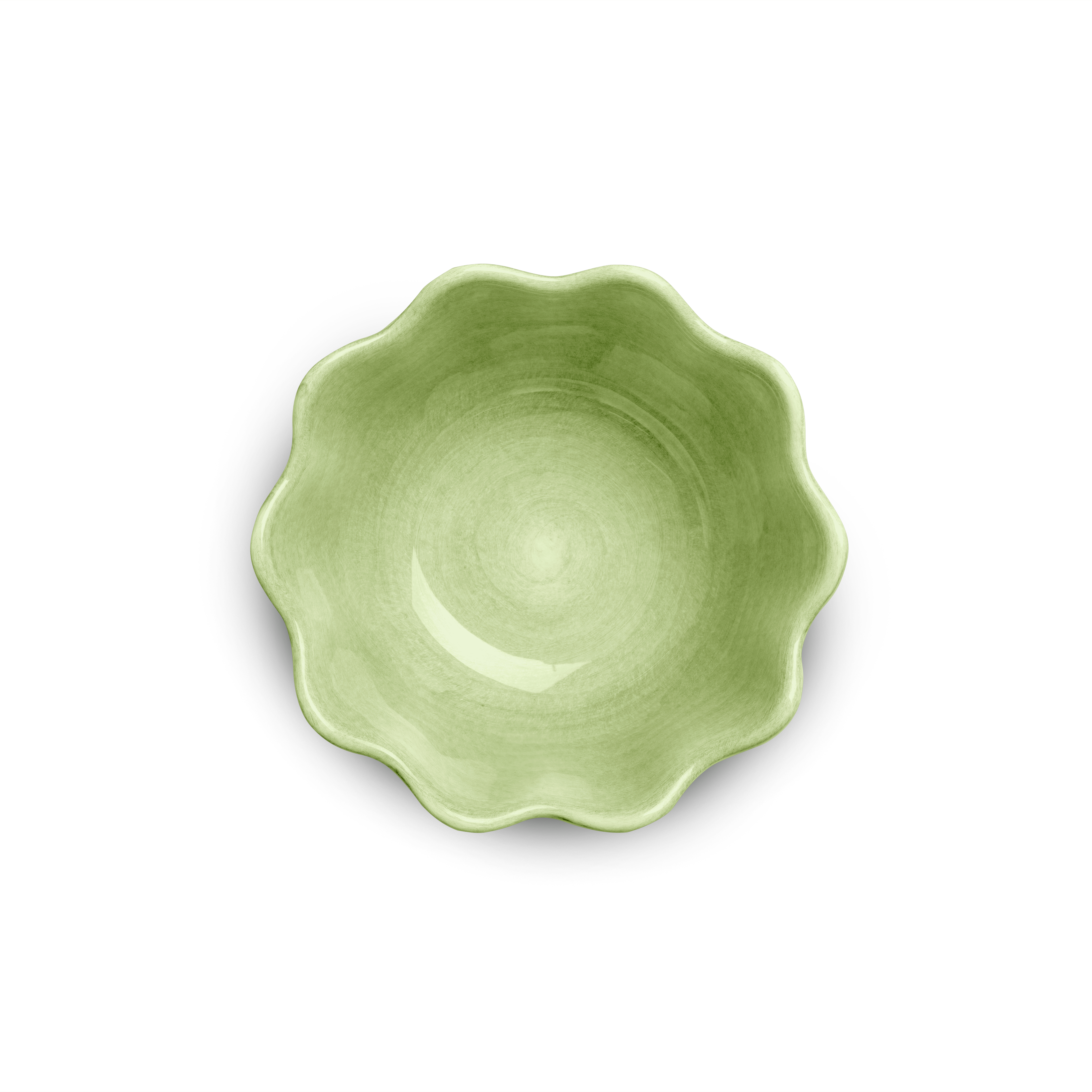 Oyster Bowl 13 cm / 30 cl Green