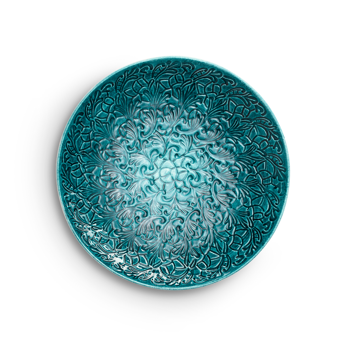 Lace Tallrik 34 cm Ocean