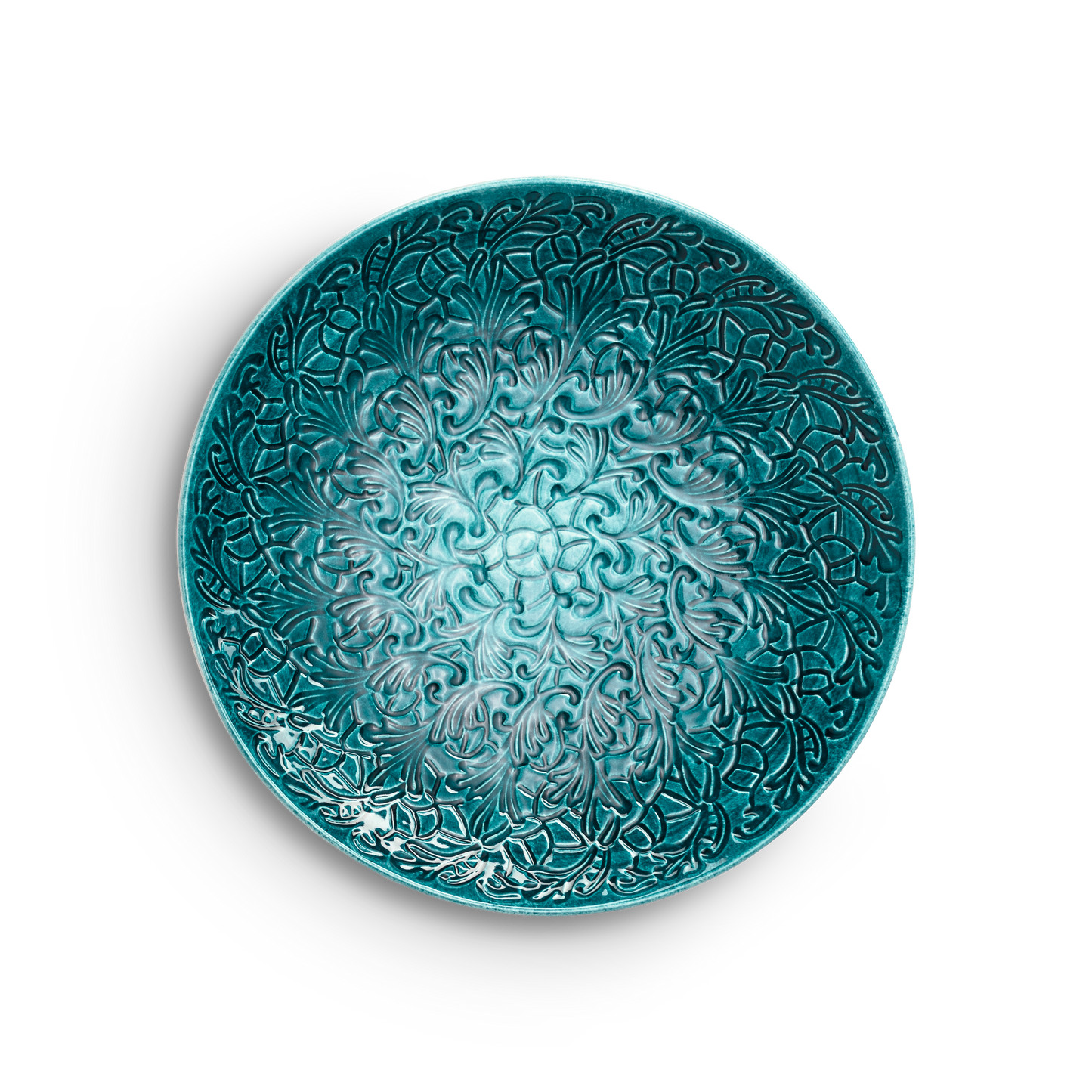 Lace Platter 34 cm Ocean