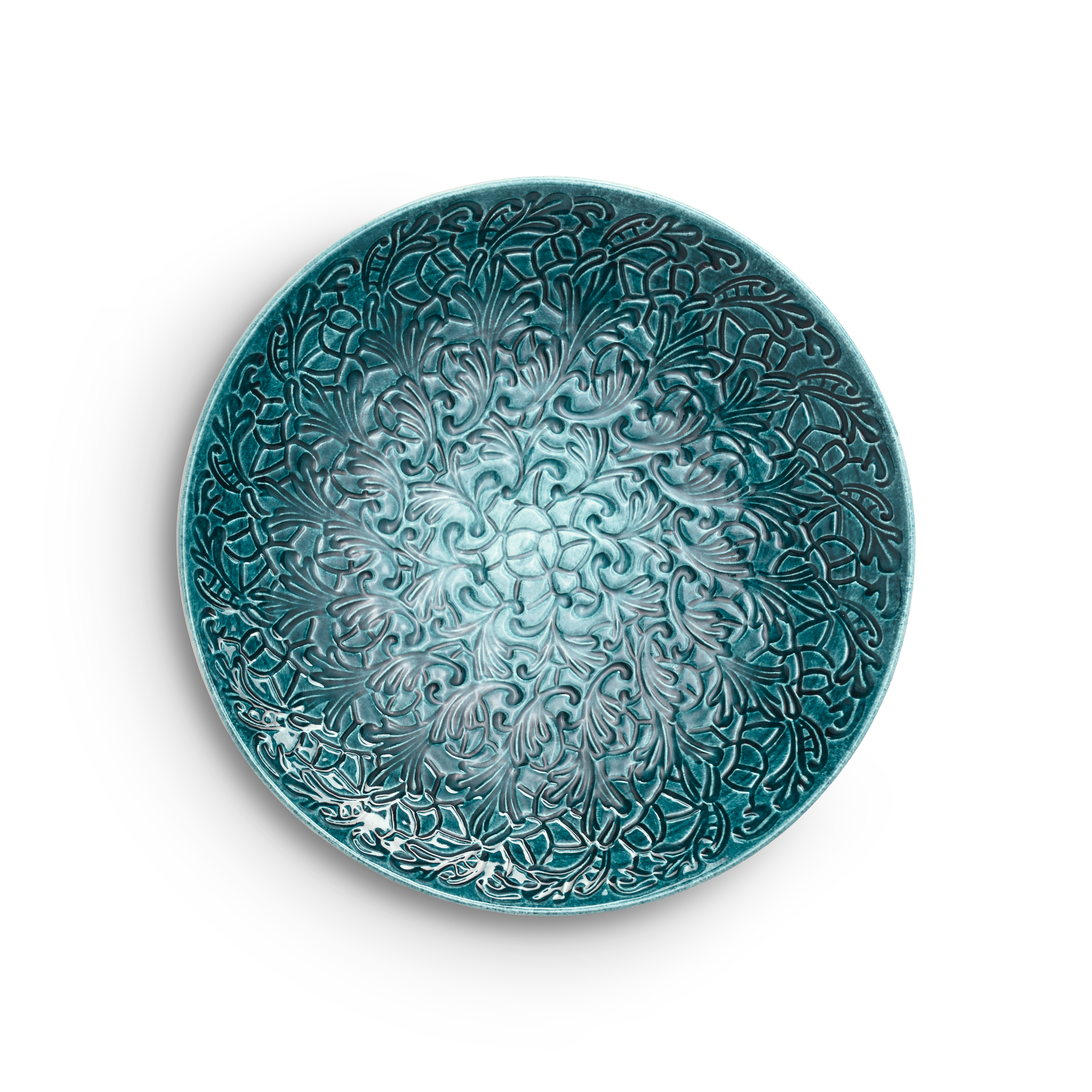 Lace Platter 34 cm Ocean