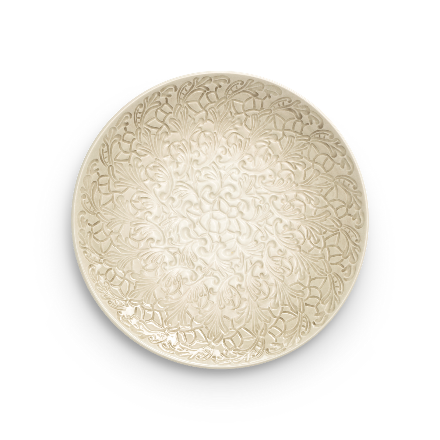 Lace Platter 34 cm Sand