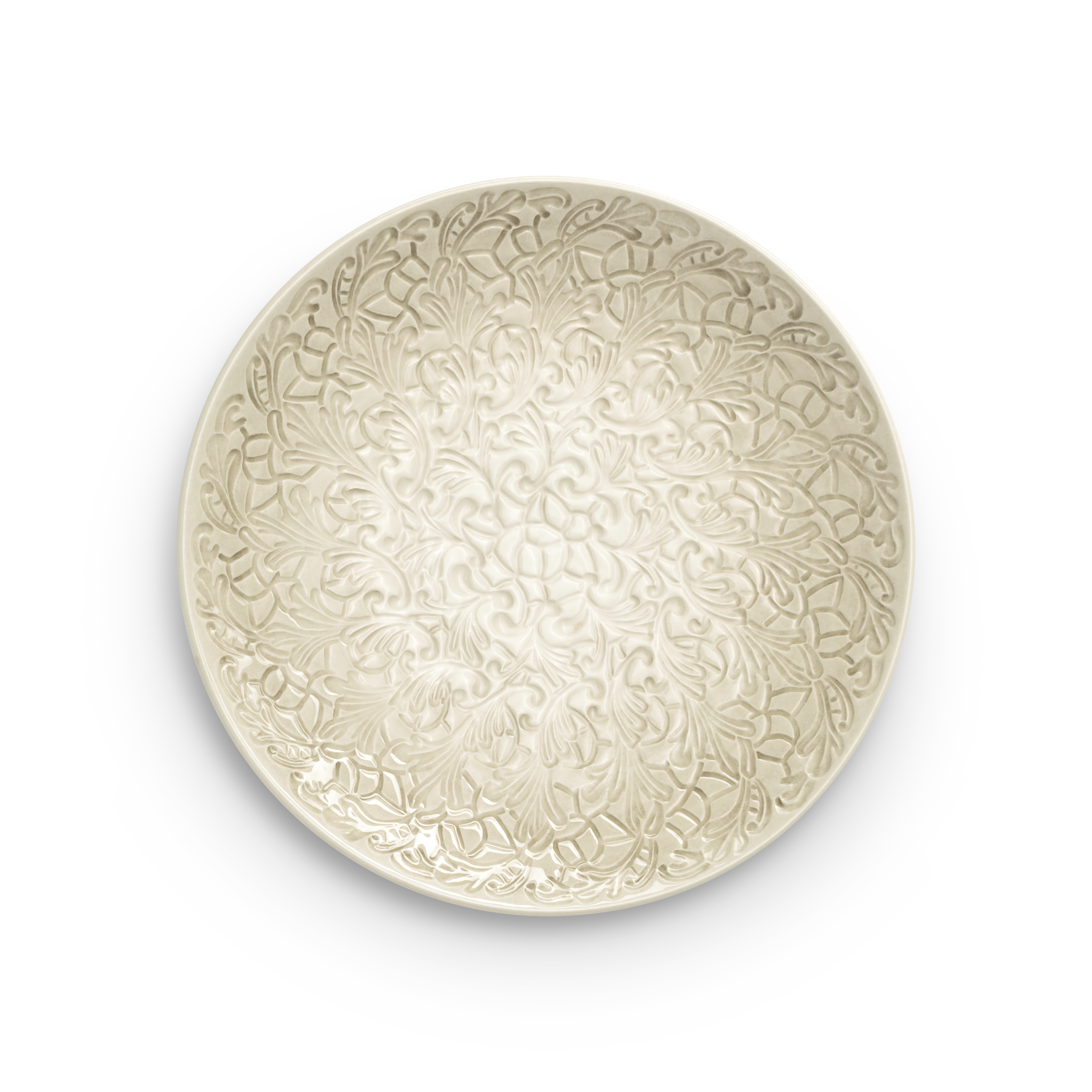 Lace Platter 34 cm Sand