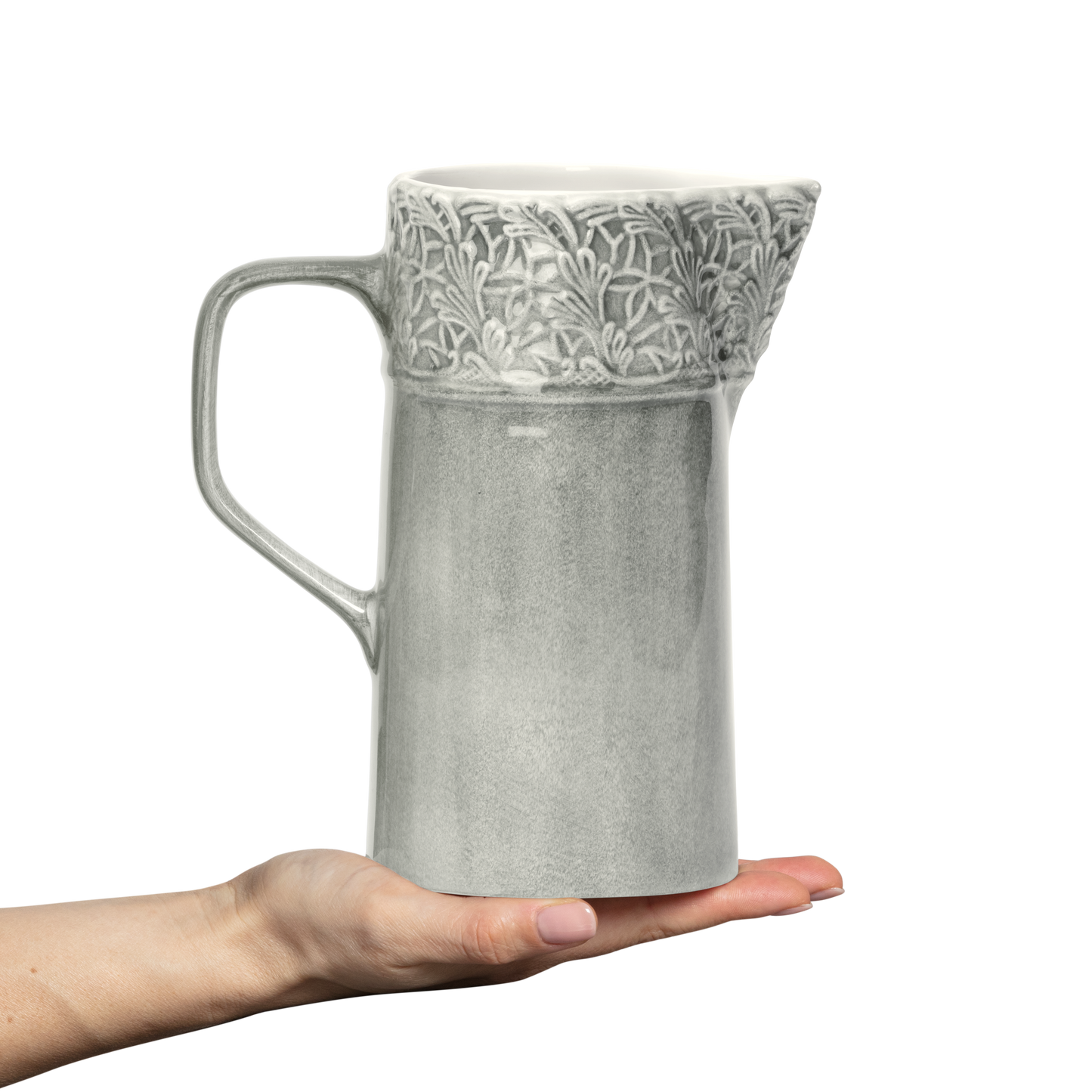 Lace Jug 120 cl Grey
