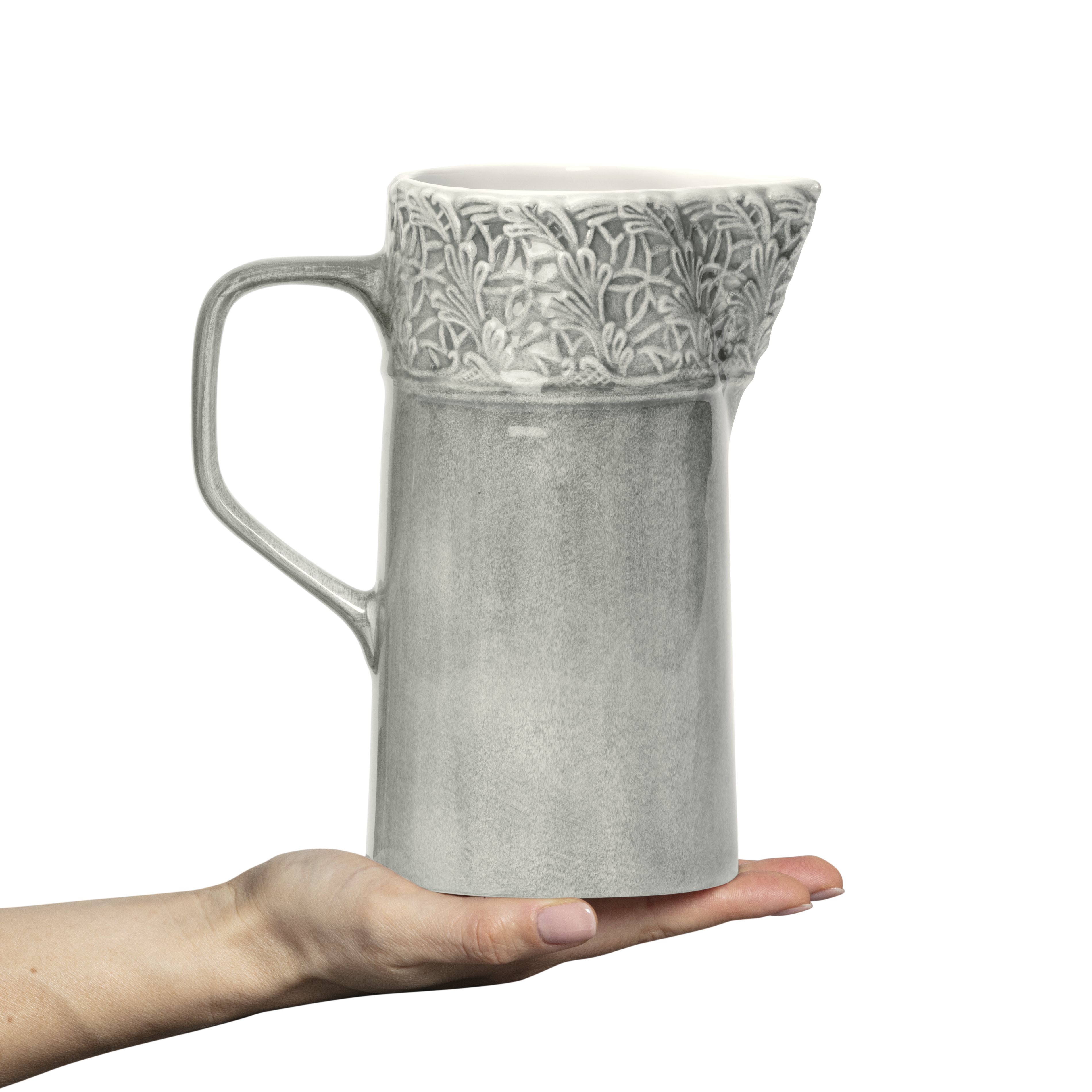 Lace Jug 120 cl Grey