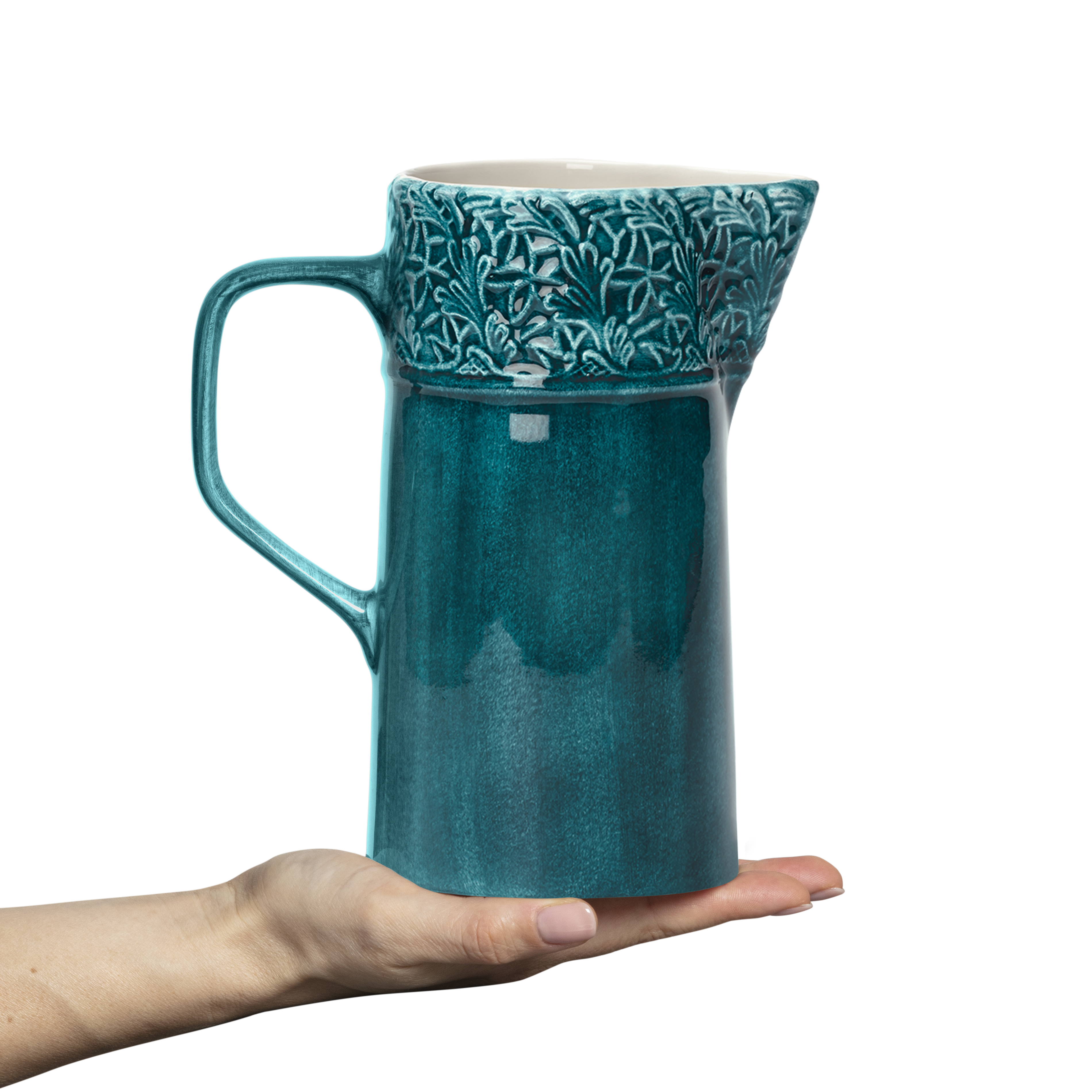 Lace Jug 120 cl Ocean