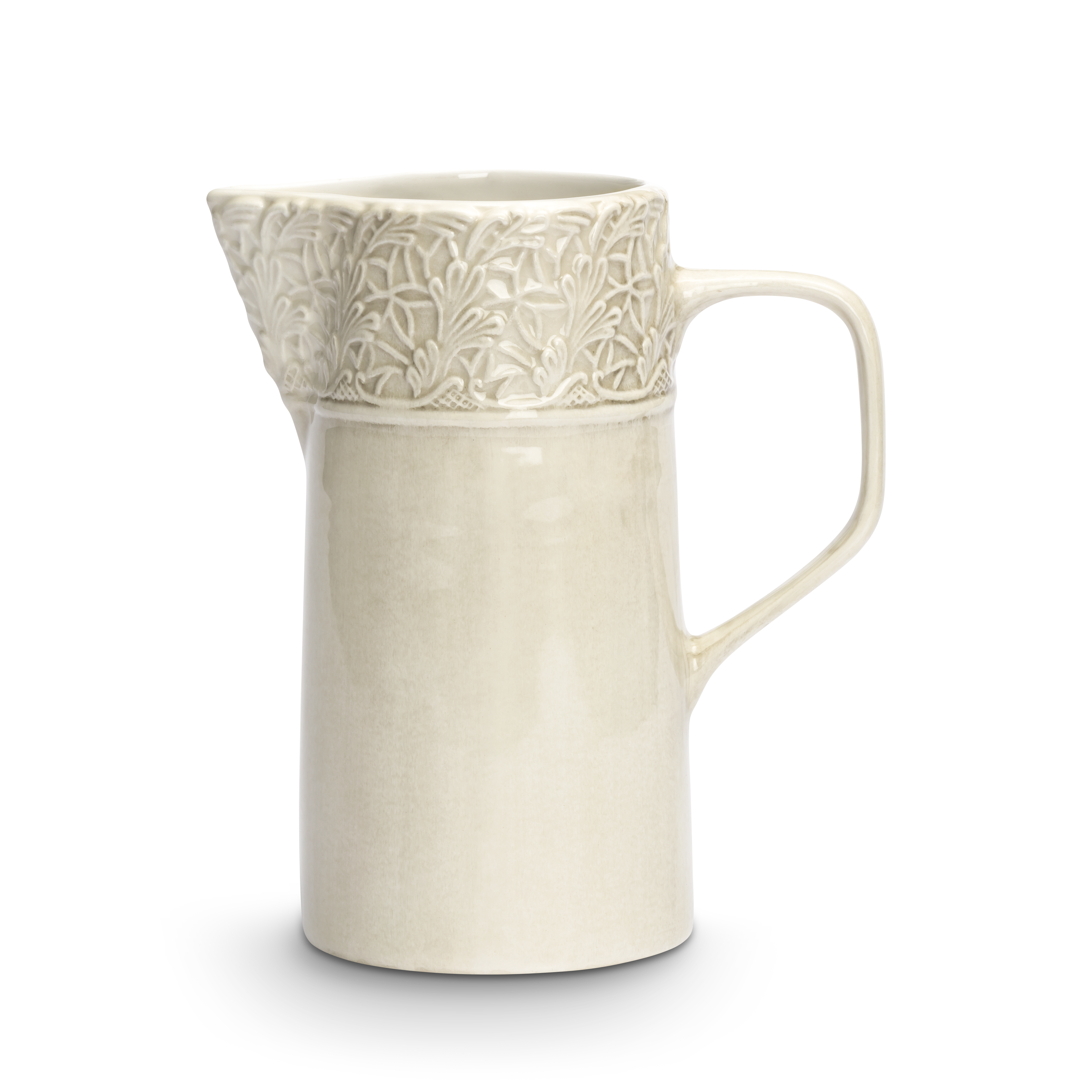 Lace Jug 120 cl Sand